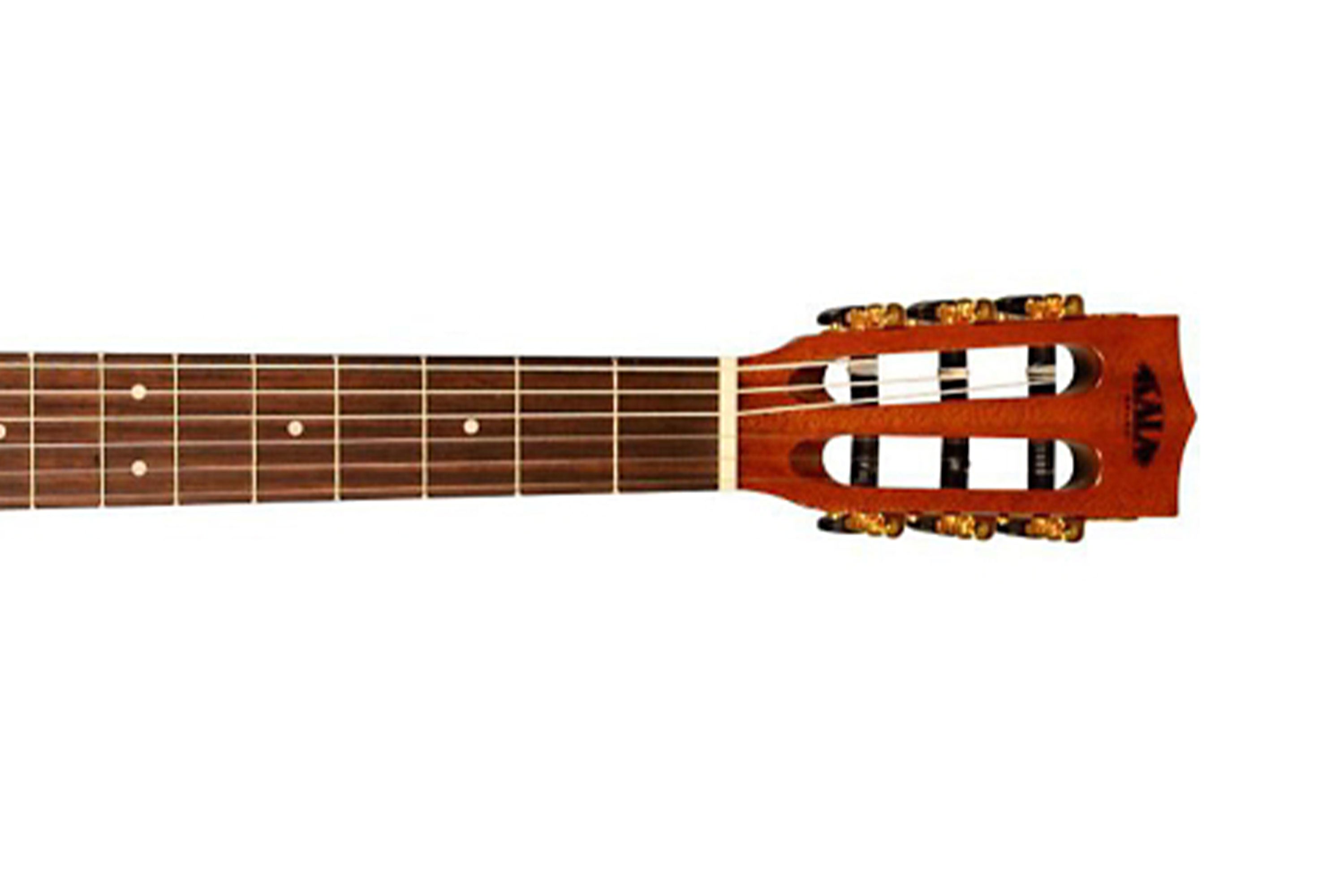 Kala Solid Mahogany Thinline Nylon Guitar