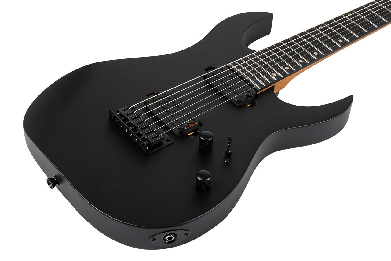 Spira S-407 MBK 7-String Electric Guitar