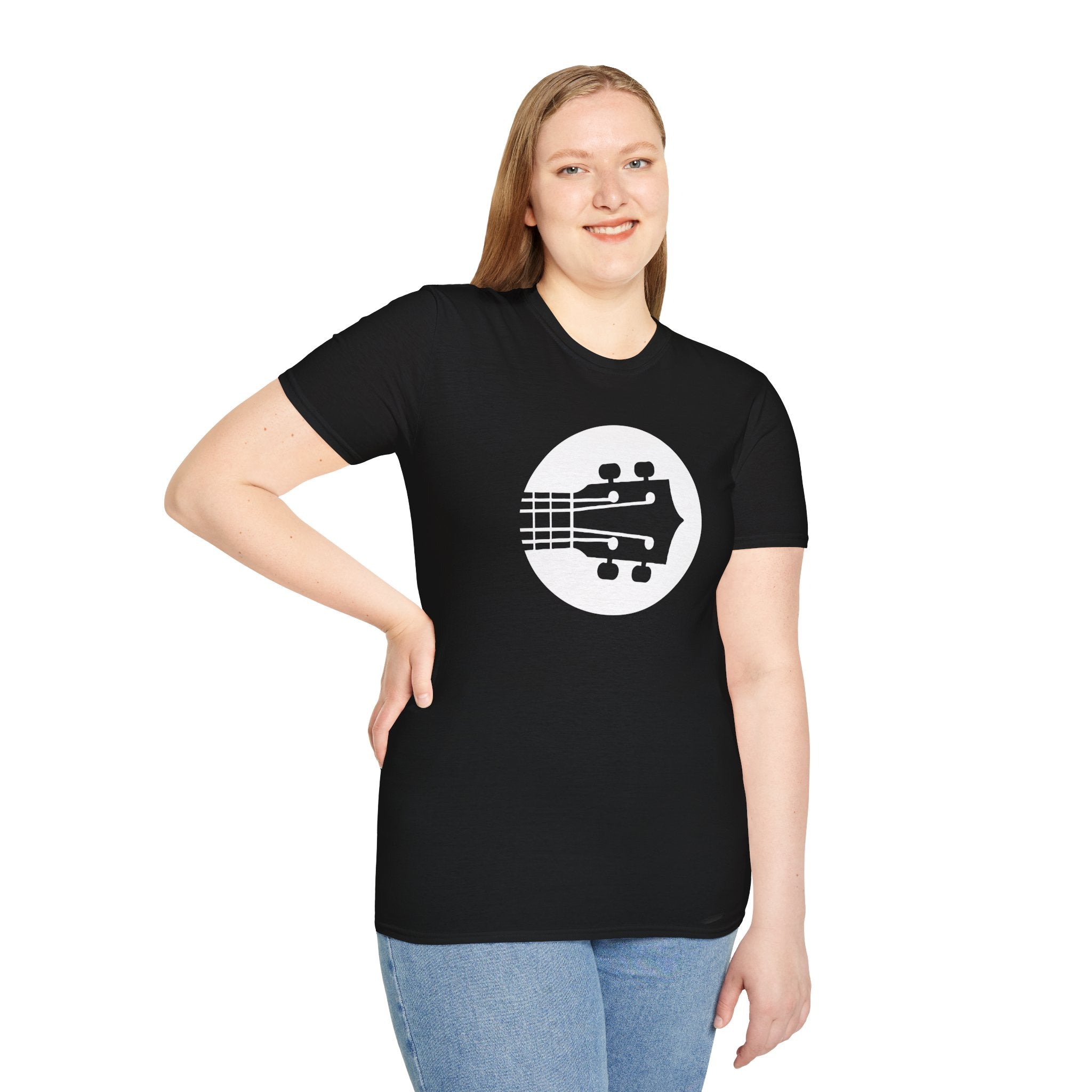 Uke Like The Pros T-Shirt - White Logo