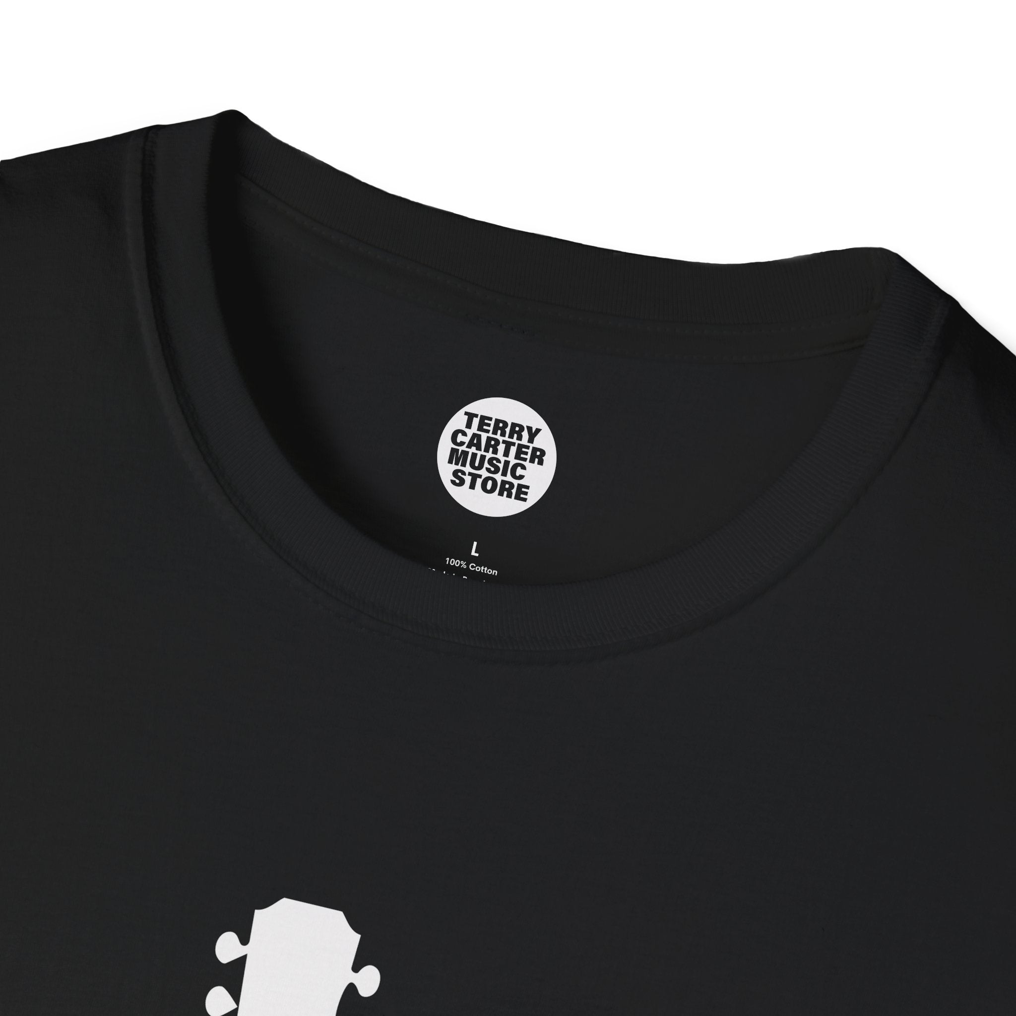 Ukulele Musician T‑Shirt - White Logo