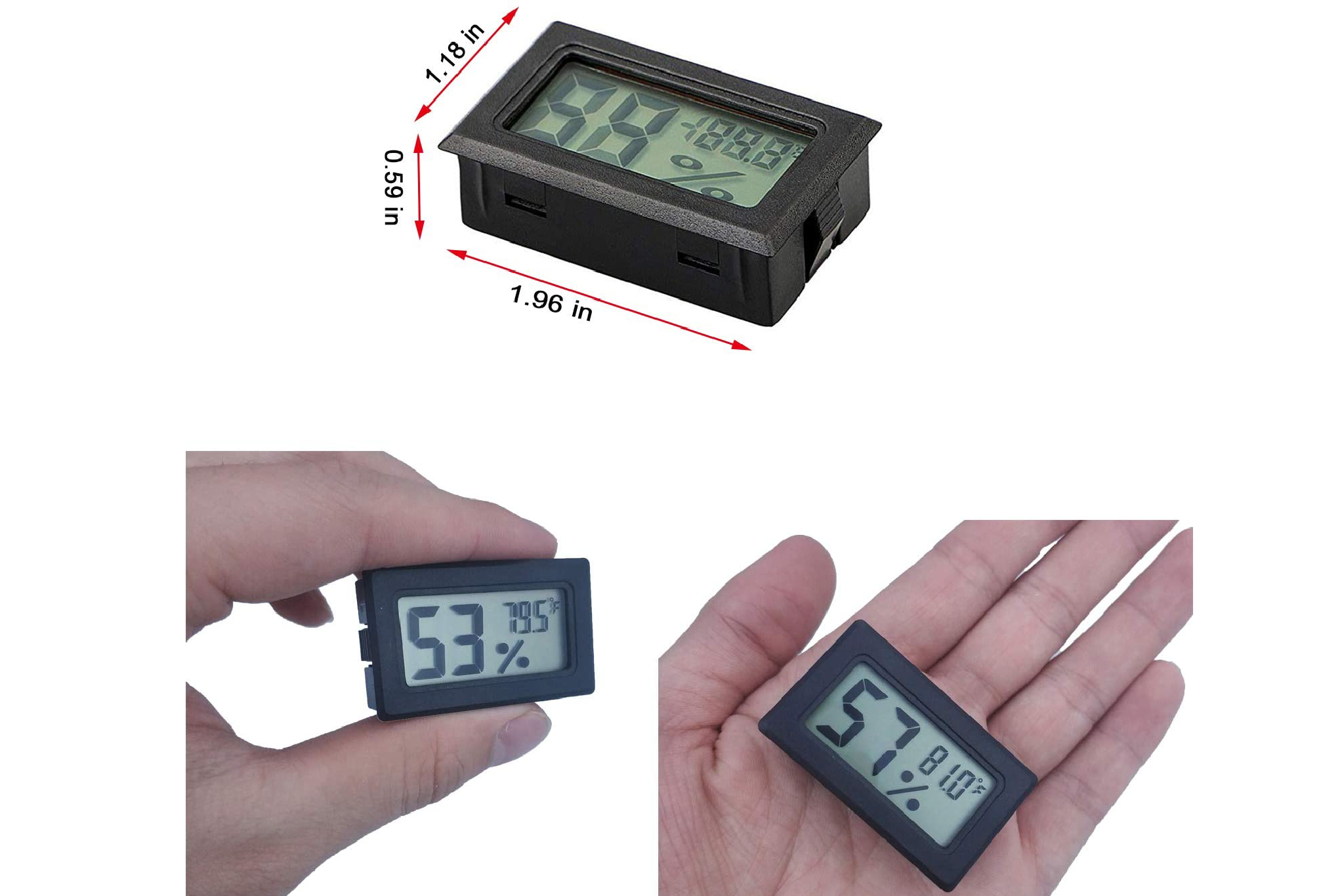 Digital LCD Temperature Thermometer with Sensor