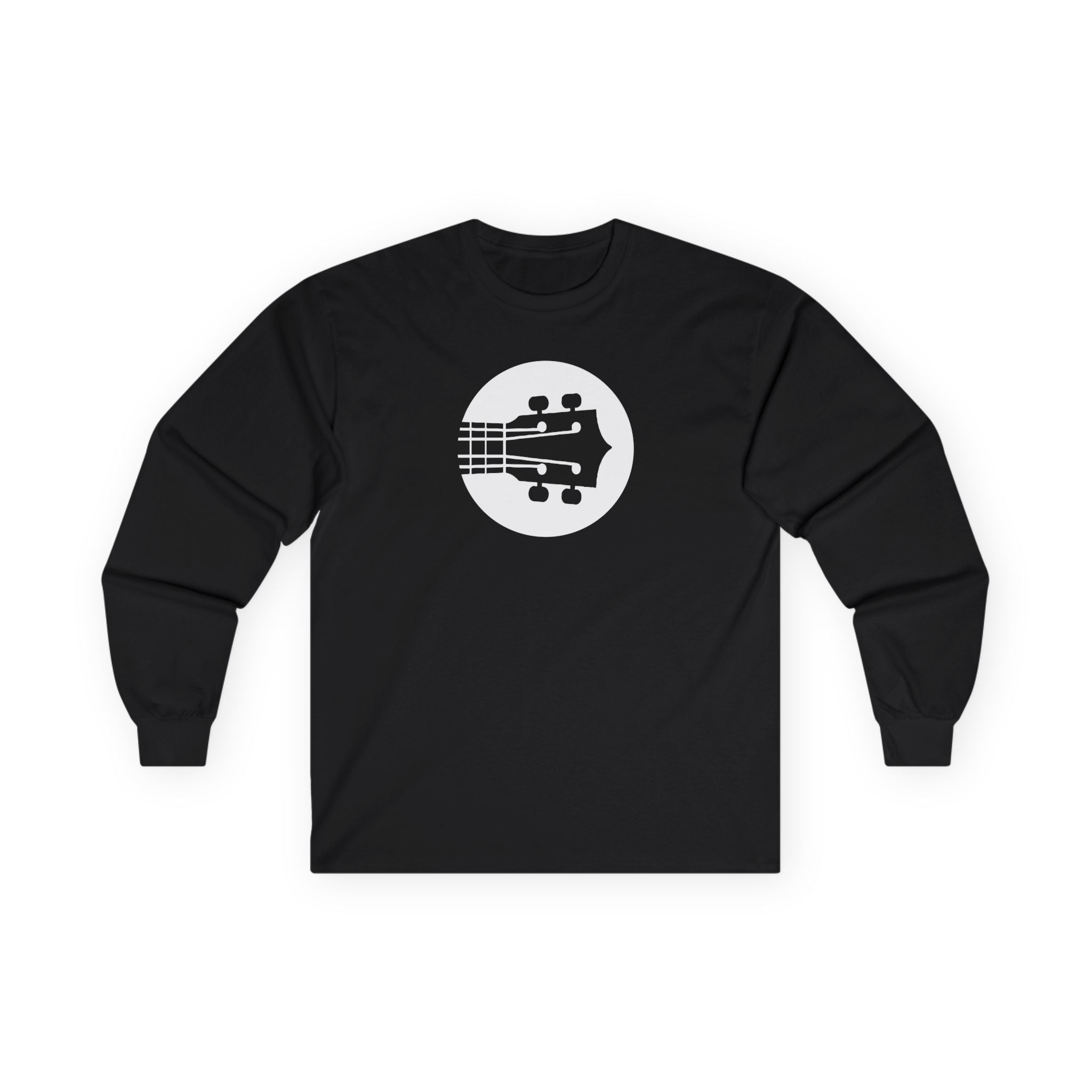 Uke Like The Pros Long Sleeve T-Shirt - White Logo
