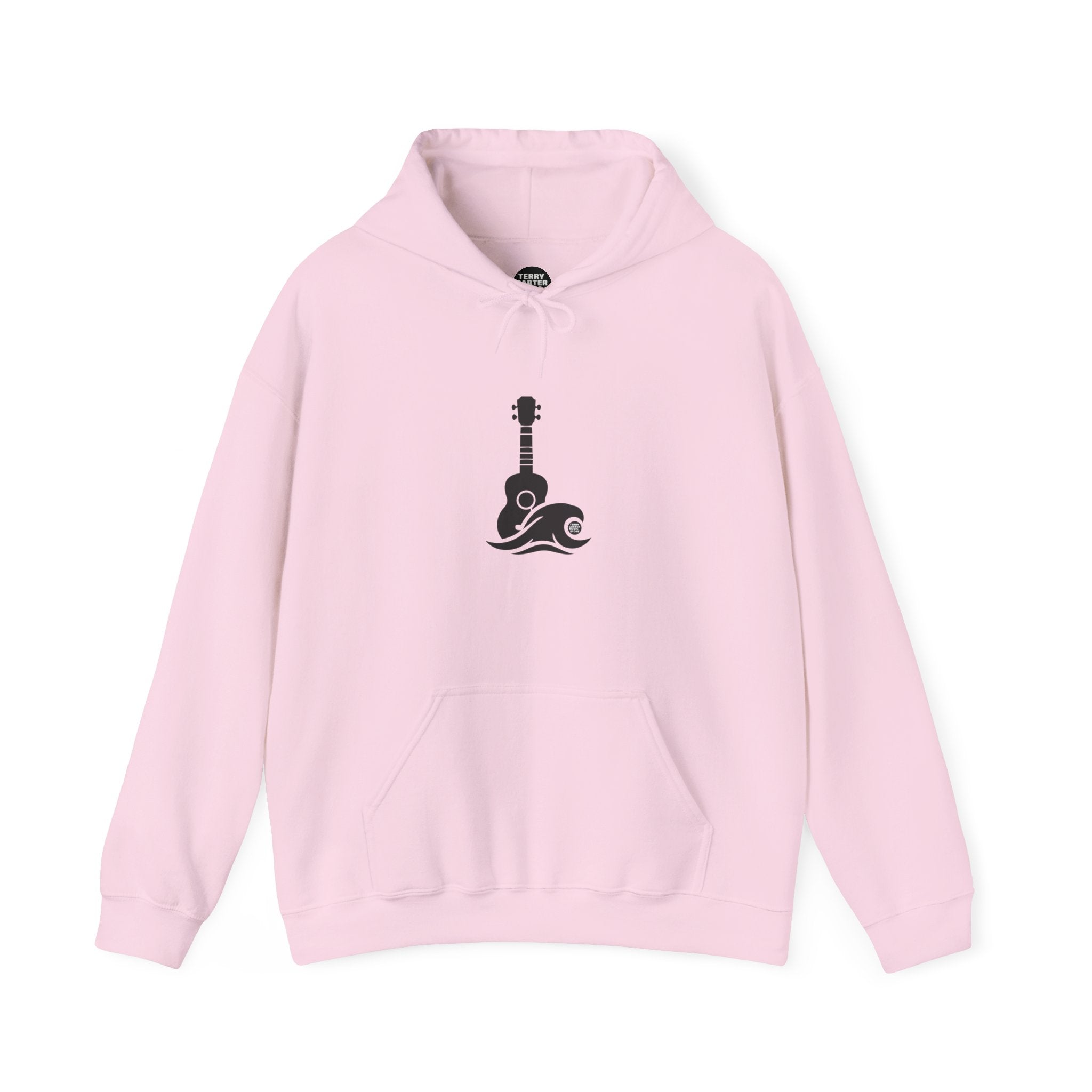 Ukulele Musician Hoodie - White Logo