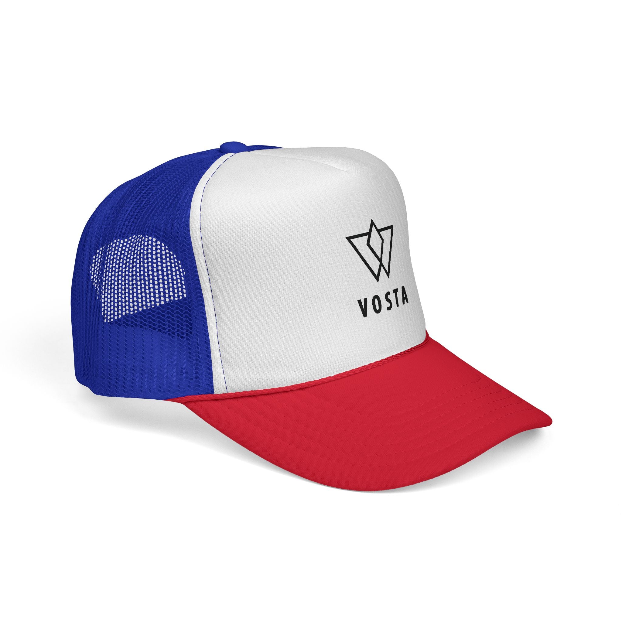 Vosta Trucker Cap — Black Logo