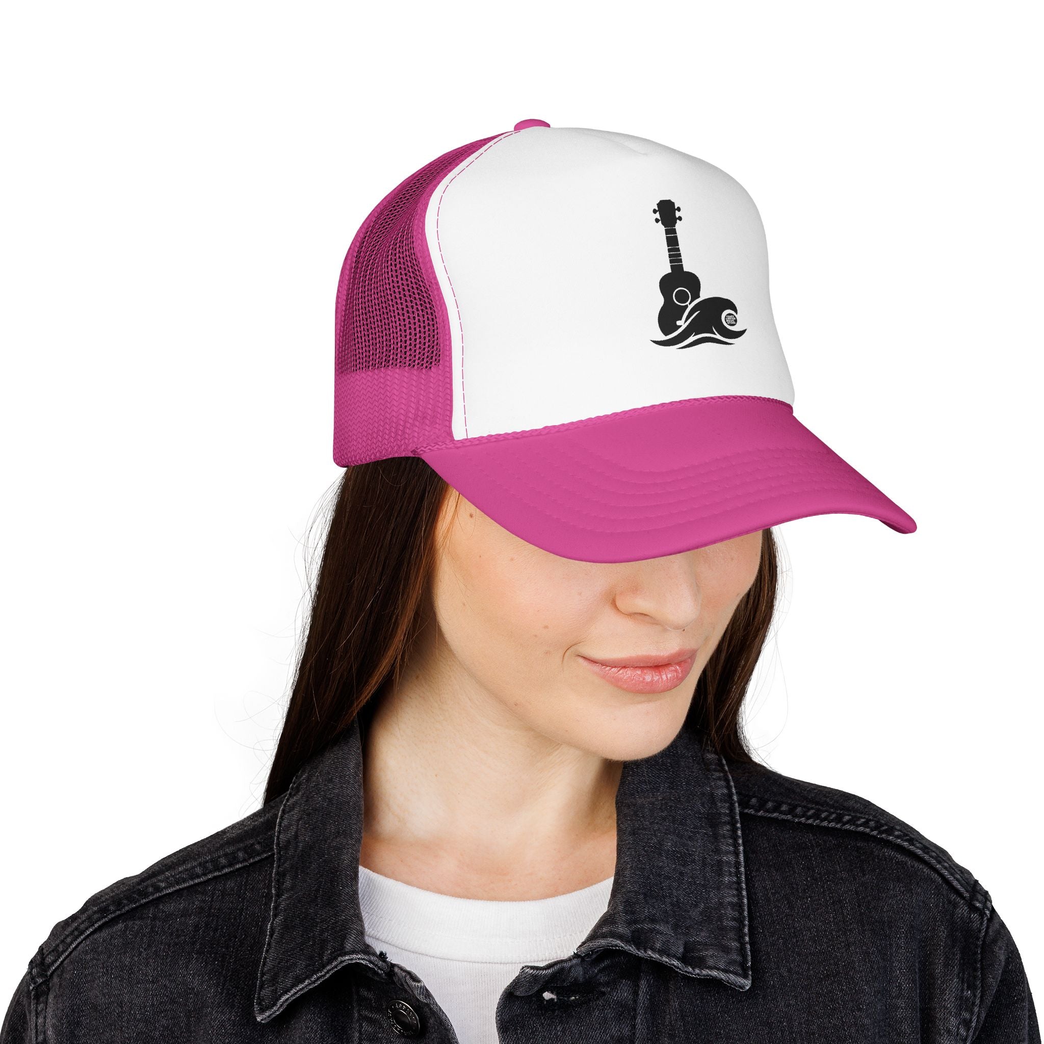 Ukulele Musician Foam Trucker Hat