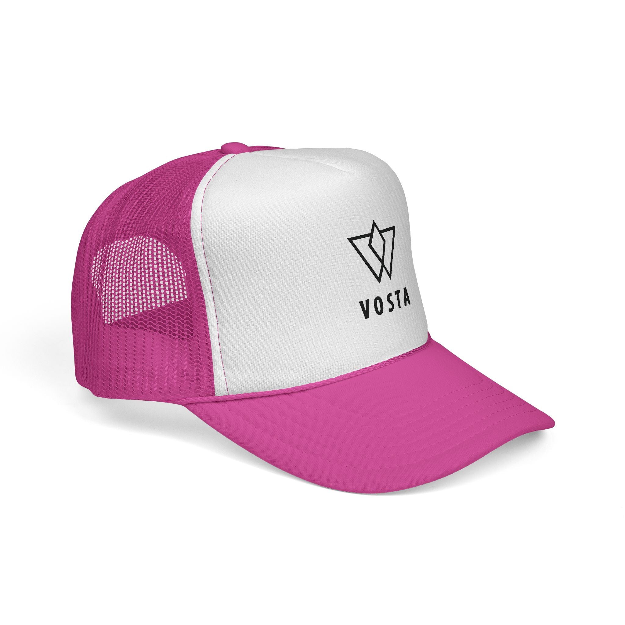 Vosta Trucker Cap — Black Logo