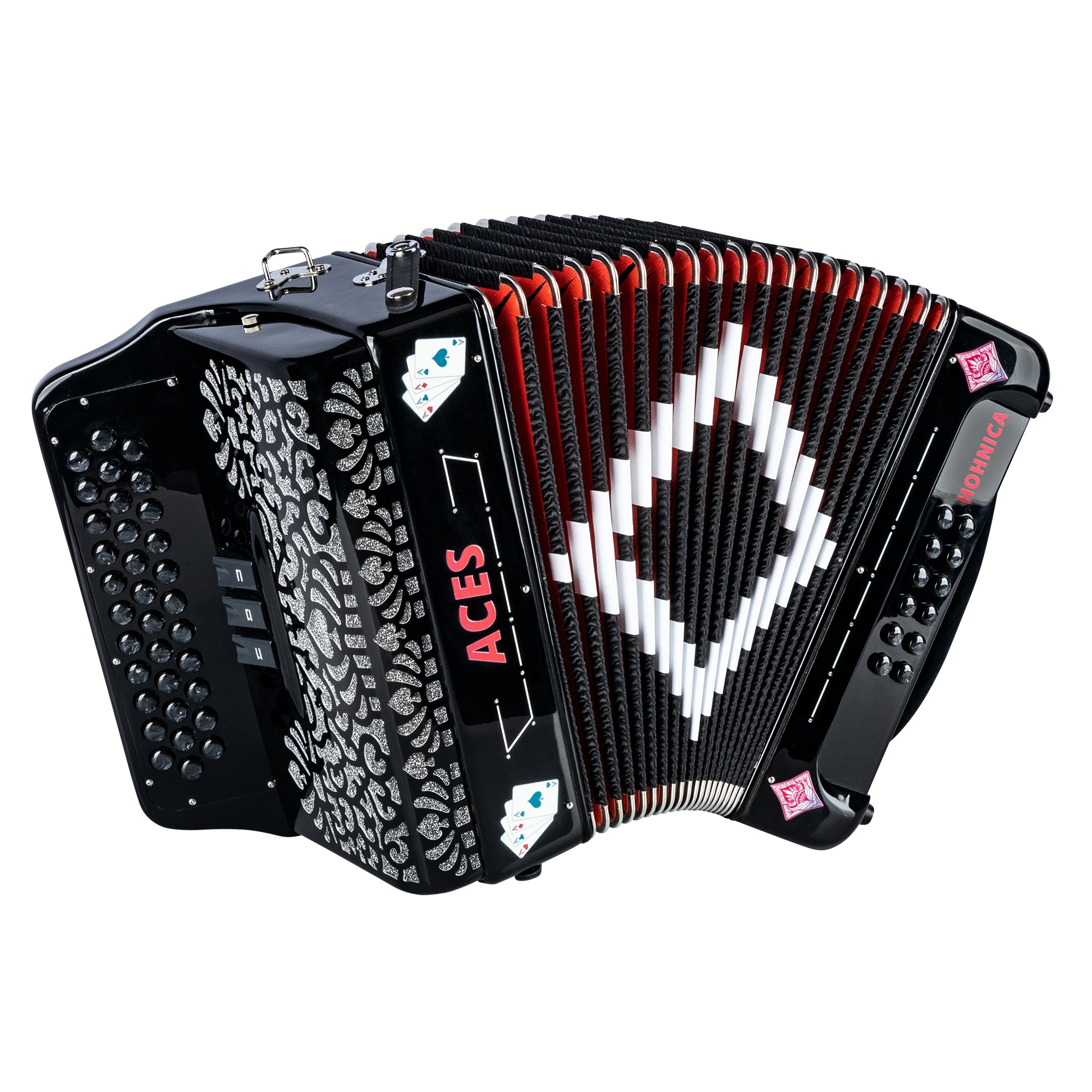 Hohner ACES II 3-Register Diatonic Accordion