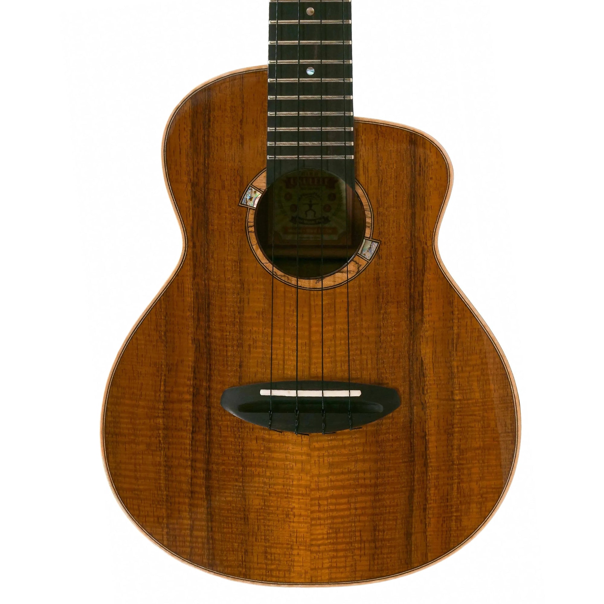 ANueNue UC5K Hawaiian Curly Koa Bird Concert Ukulele