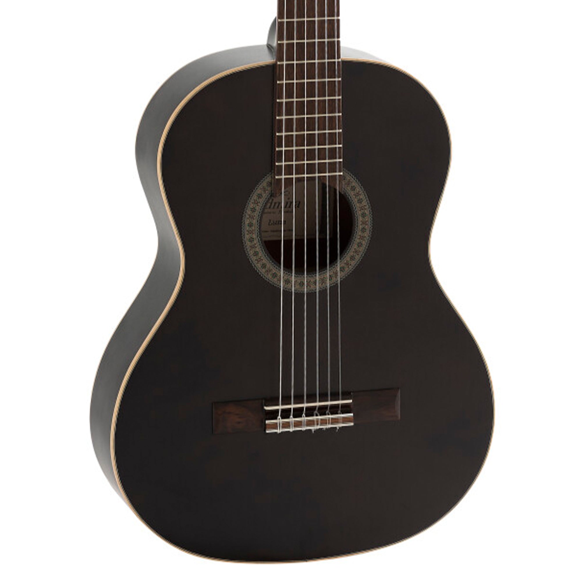 Admira Luna guitar on a white background