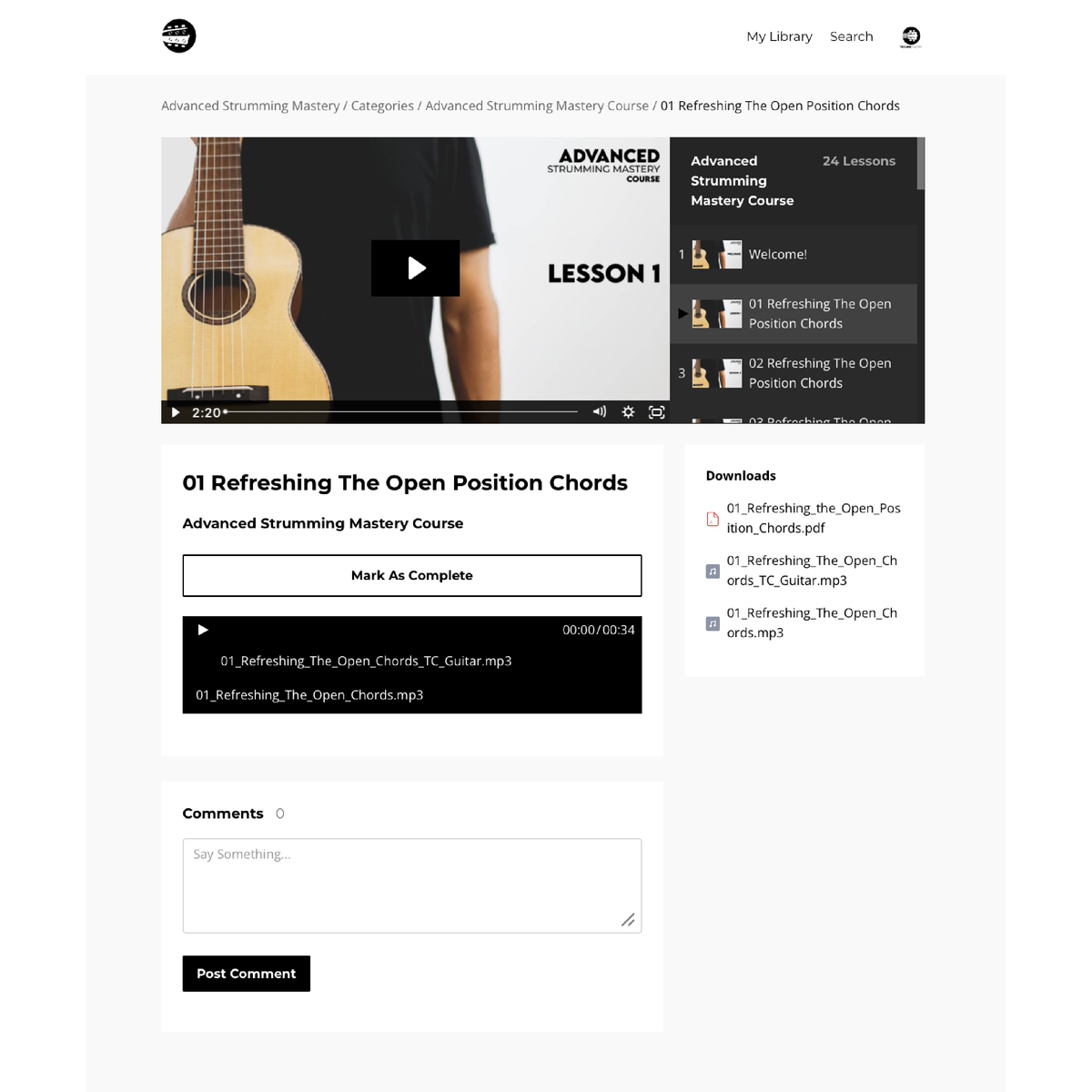 Advanced Guitar Strumming Mastery Course - Rock Like The Pros