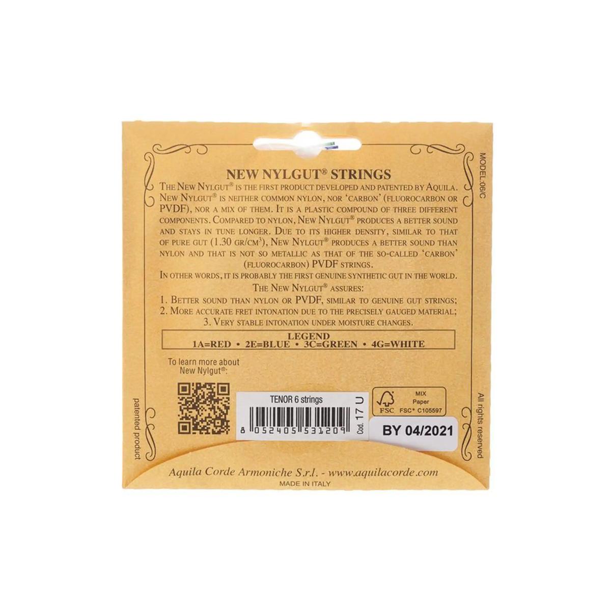 Aquila-17U-New-Nylgut-6-String-Tenor-Ukulele-Strings-Set-of-6-Strings-_gCcEAa-Tuning_-1 | Terry Carter Music Store