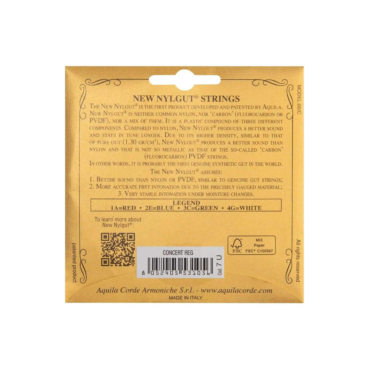 Aquila-7U-New-Nylgut-Concert-Ukulele-Strings-1 | Terry Carter Music Store