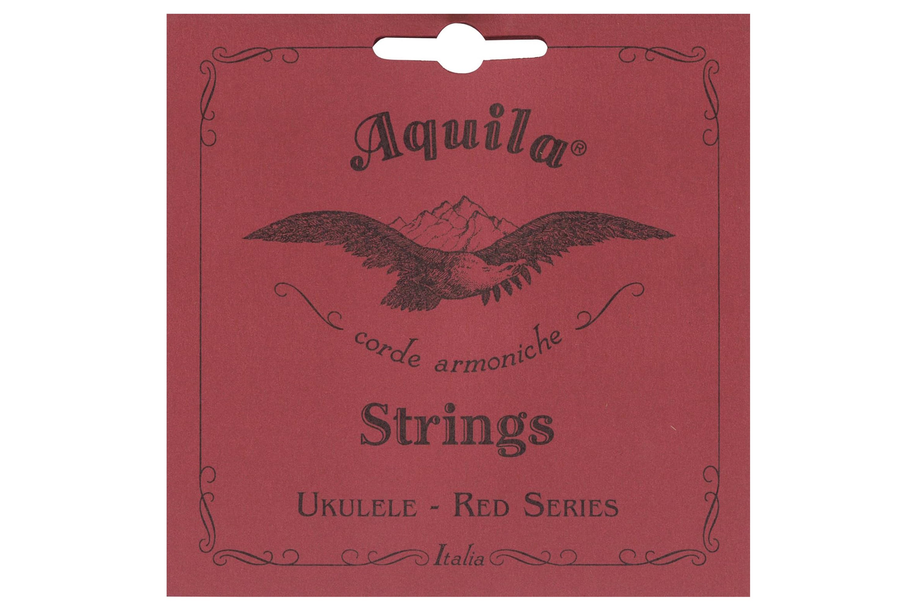 Aquila 88U Red Tenor Ukulele Strings LOW G (G-C-E-A)