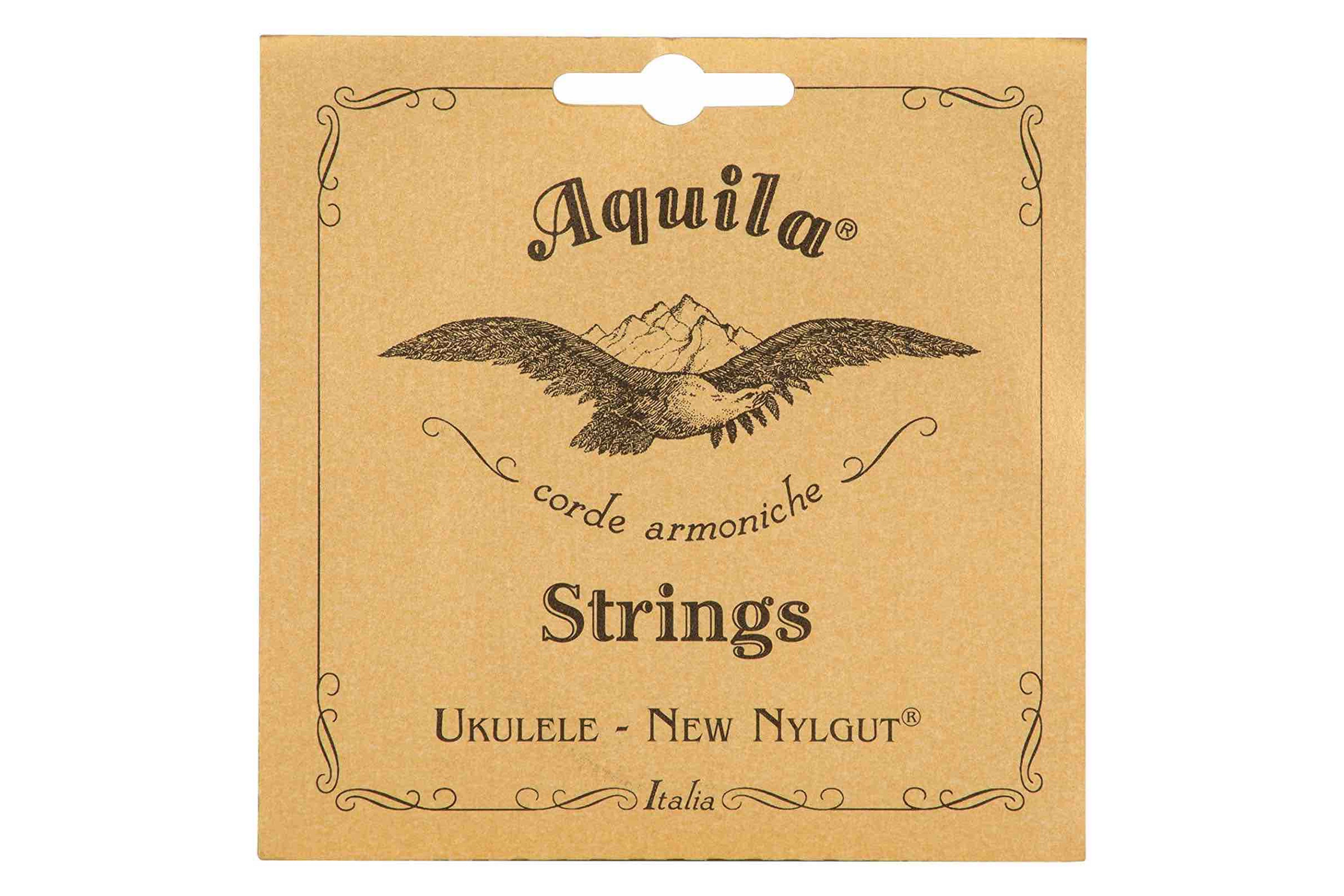 Aquila New Nylgut Ukulele Strings SOPRANO HIGH G (GCEA Tuning) 4U