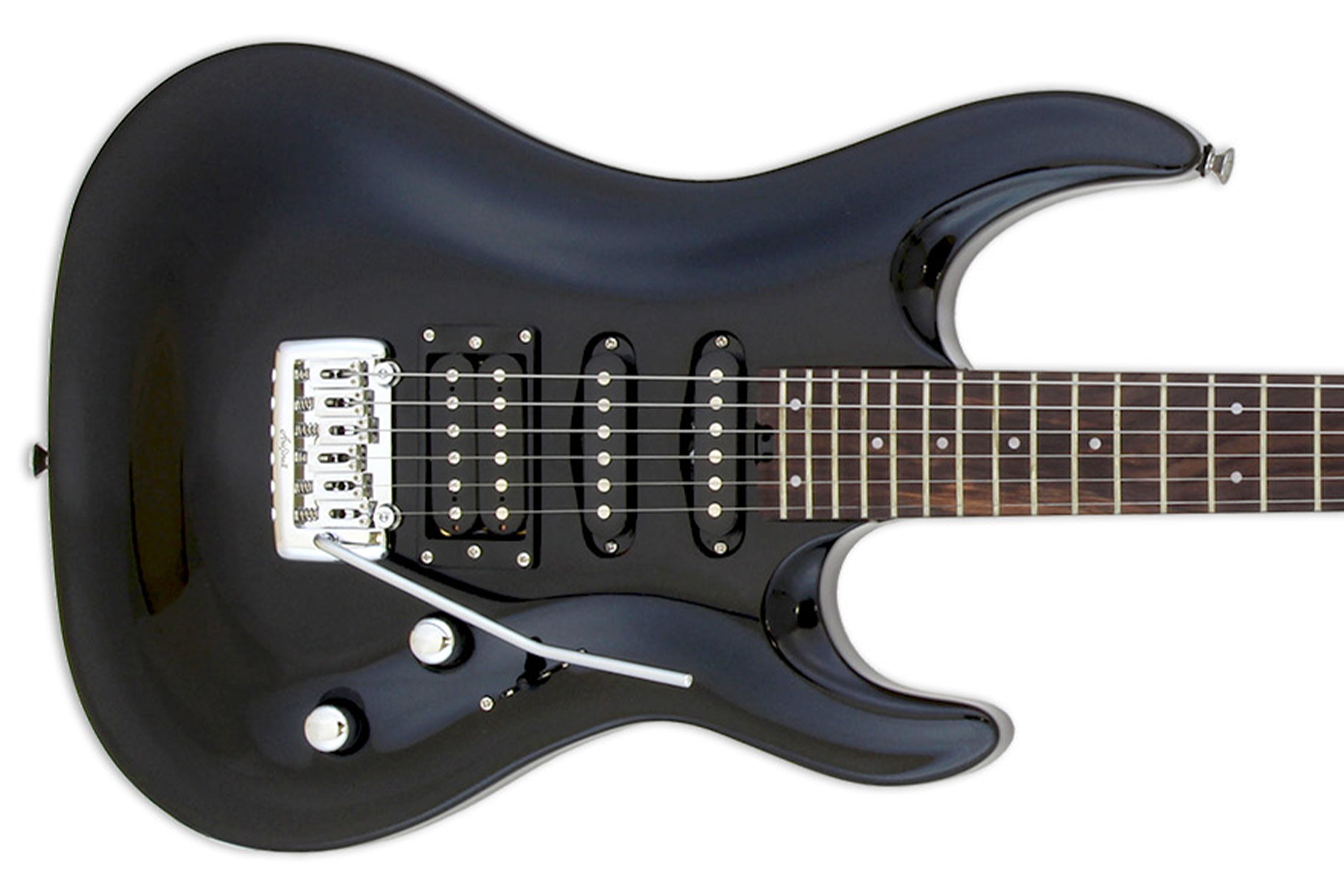 Aria MAC-STD Pro II Electric Guitar - Metallic Black