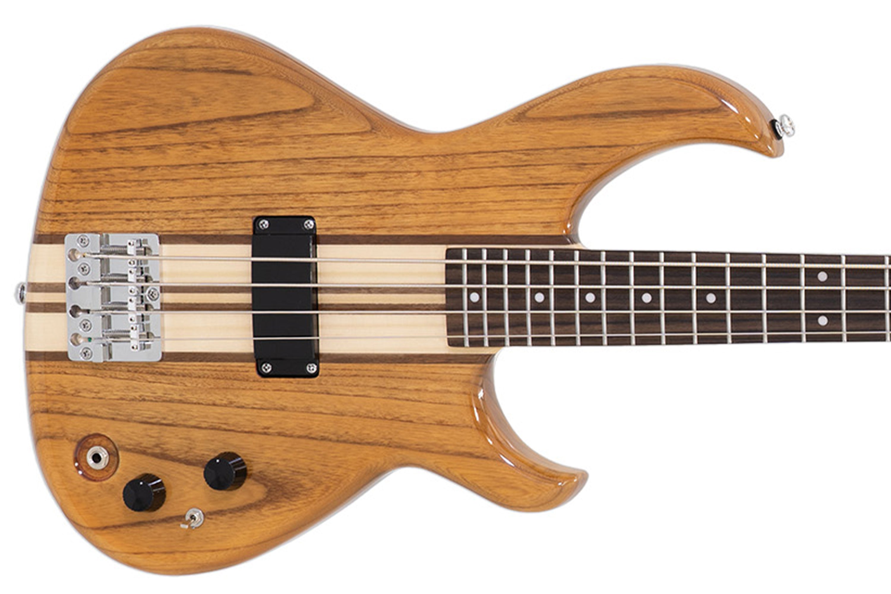 Aria SB-700 Aria Pro II Electric Bass - Oak