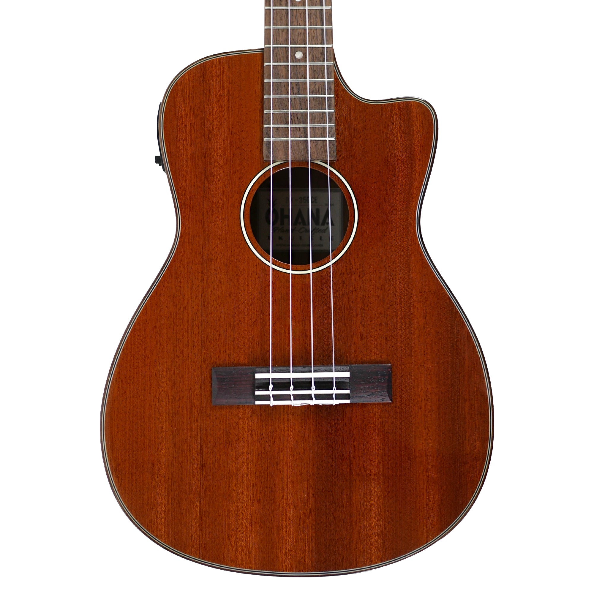 Ohana BK-35GCE Mahogany Baritone Ukulele