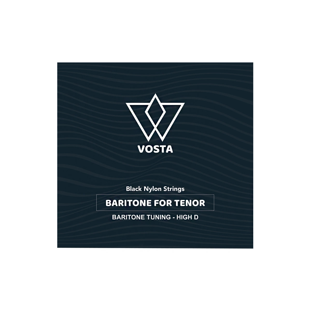 Vosta Black Nylon Baritone For Tenor Ukulele Strings