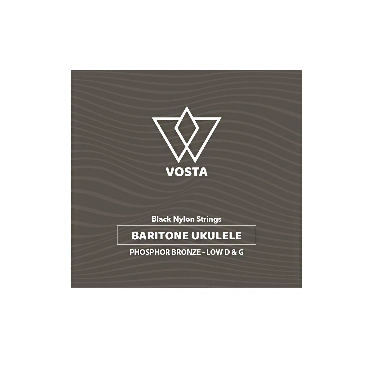 Vosta Black Nylon & Phosphor Bronze Baritone Strings