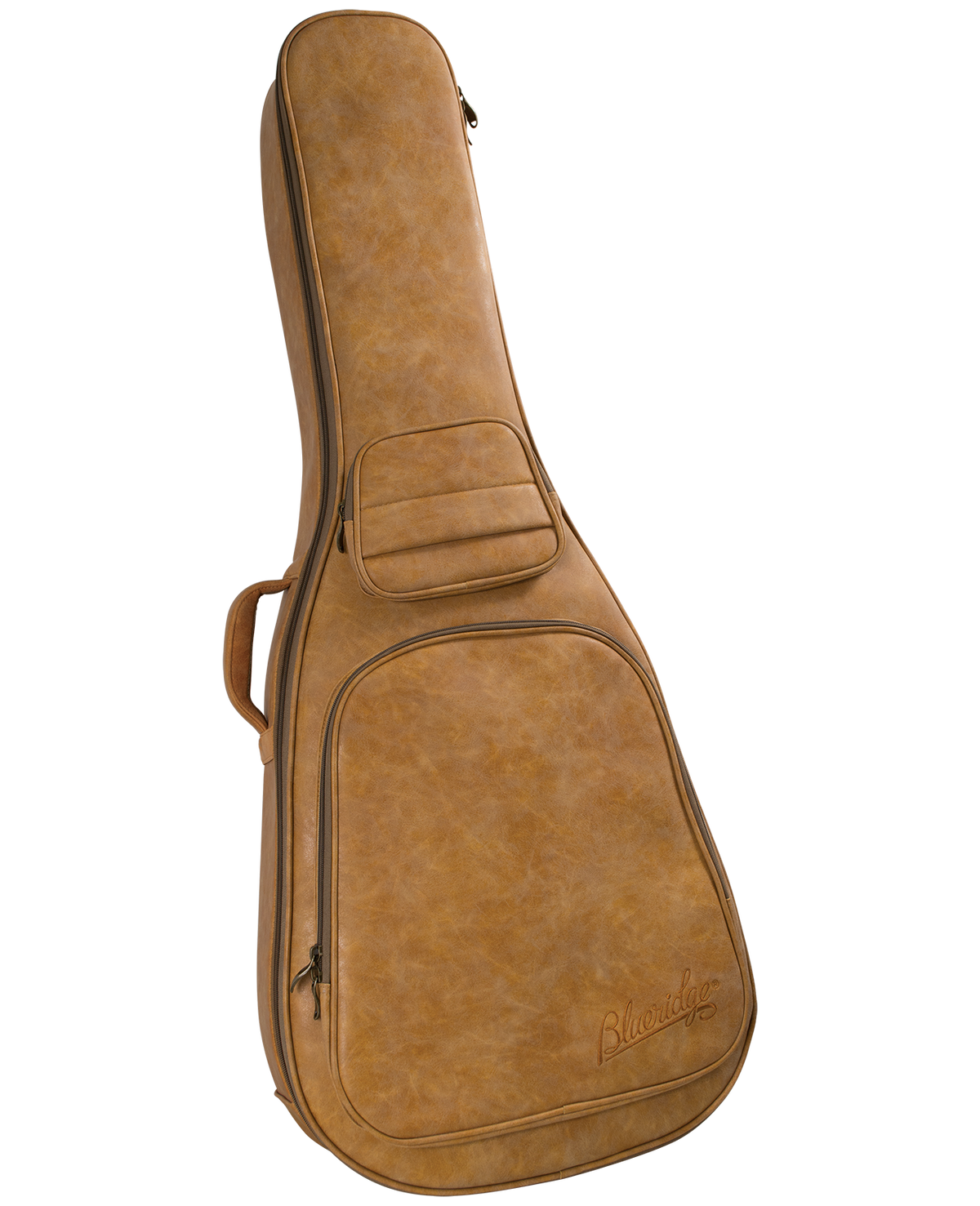 ProTour BV-2510B Deluxe Dreadnaught / 000 Guitar Gig Bag with Blueridge Logo - front