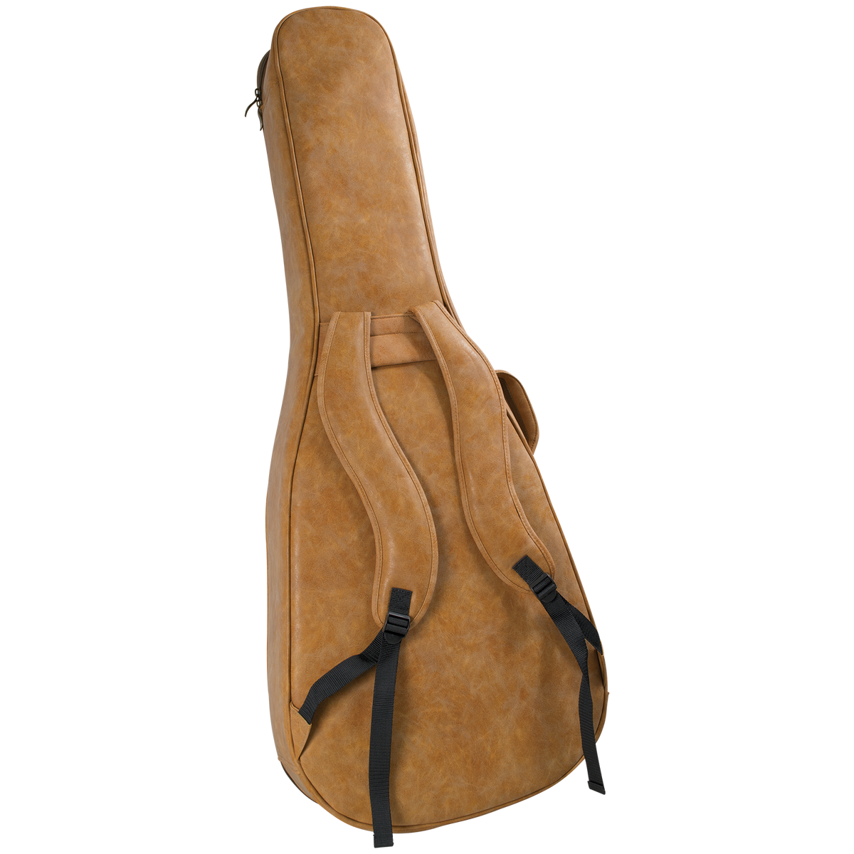 Back of the ProTour BV-2510B deluxe gig bag, showing the padded backpack straps