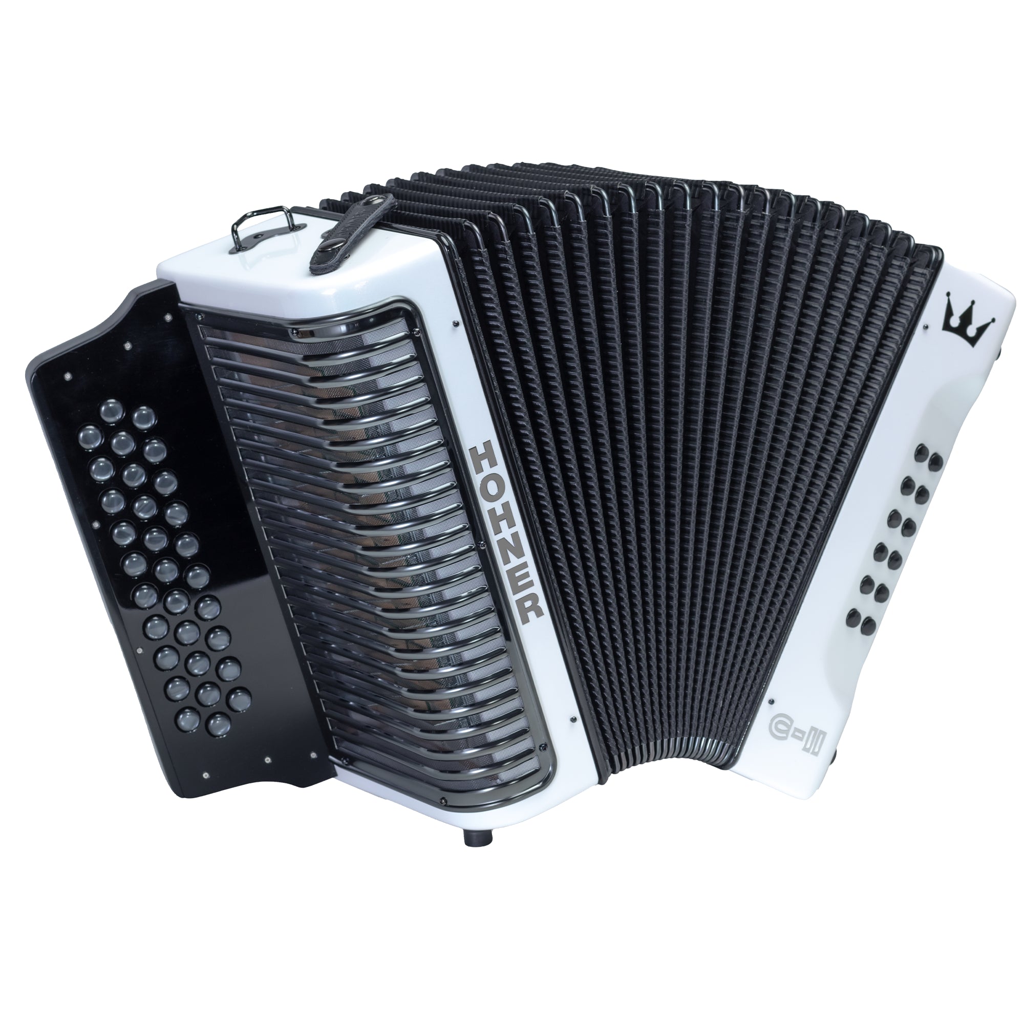 Hohner Corona C-II White Rainbow