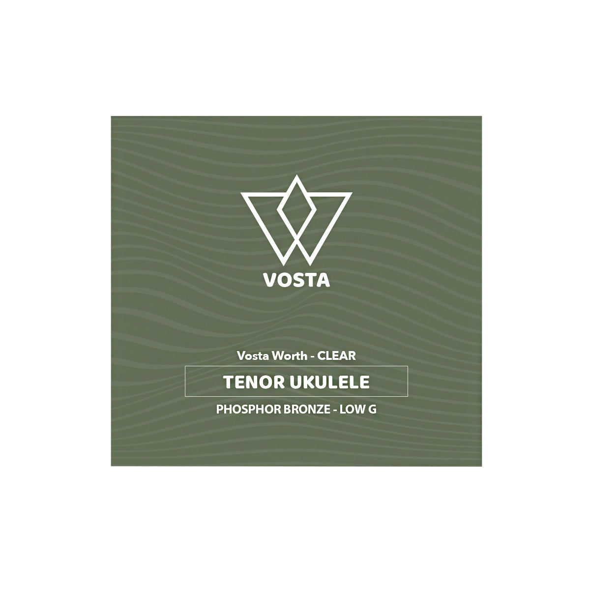 Worth Clear by Vosta Fluorocarbon & Phosphor Bronze Tenor Strings