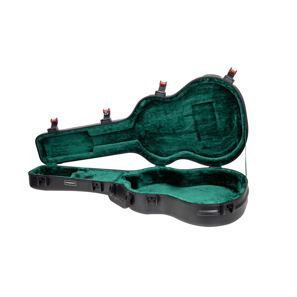 Crossrock CRA980C PE Classical Guitar Case With TSA Lock - Black