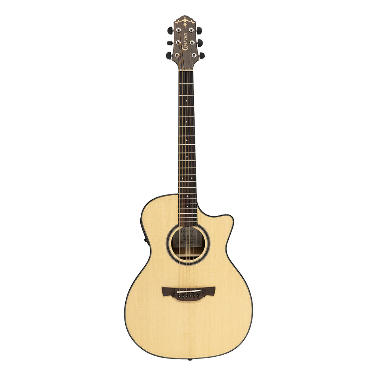 Crafter ABLE T600CE Acoustic-Electric Guitar