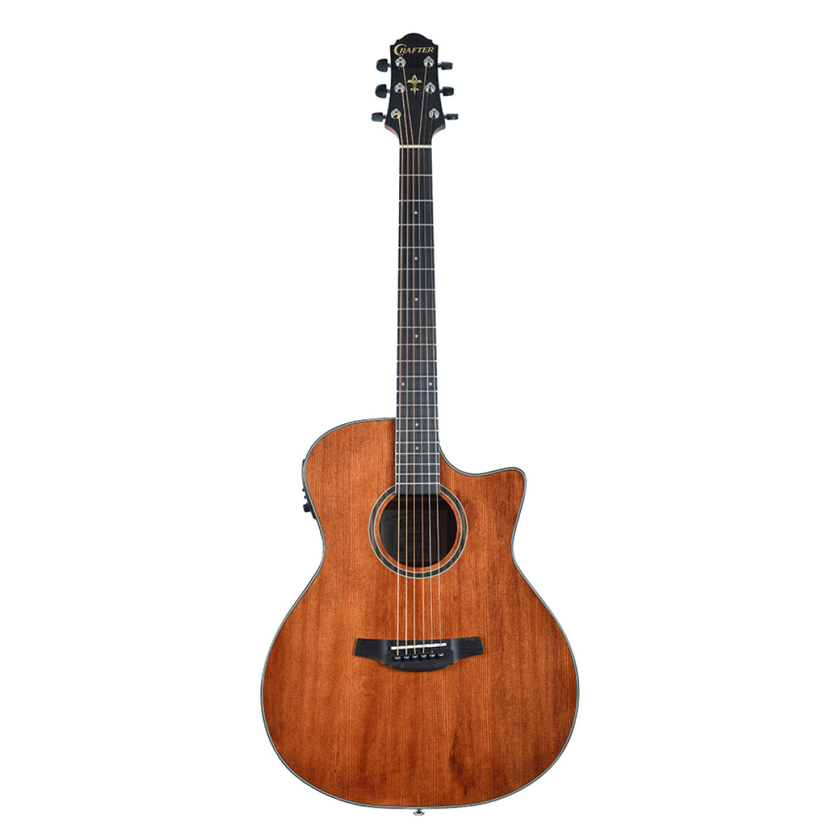 Crafter HG250-CE-BR Acoustic-Electric Guitar