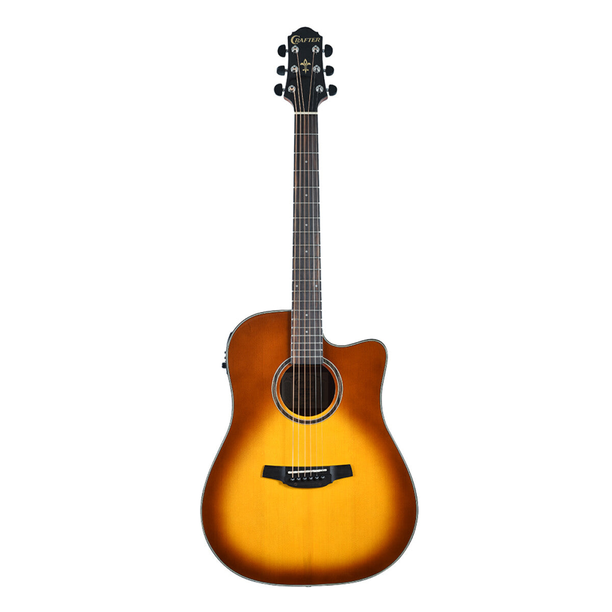 Crafter HG250-CE-BRS Acoustic-Electric Guitar