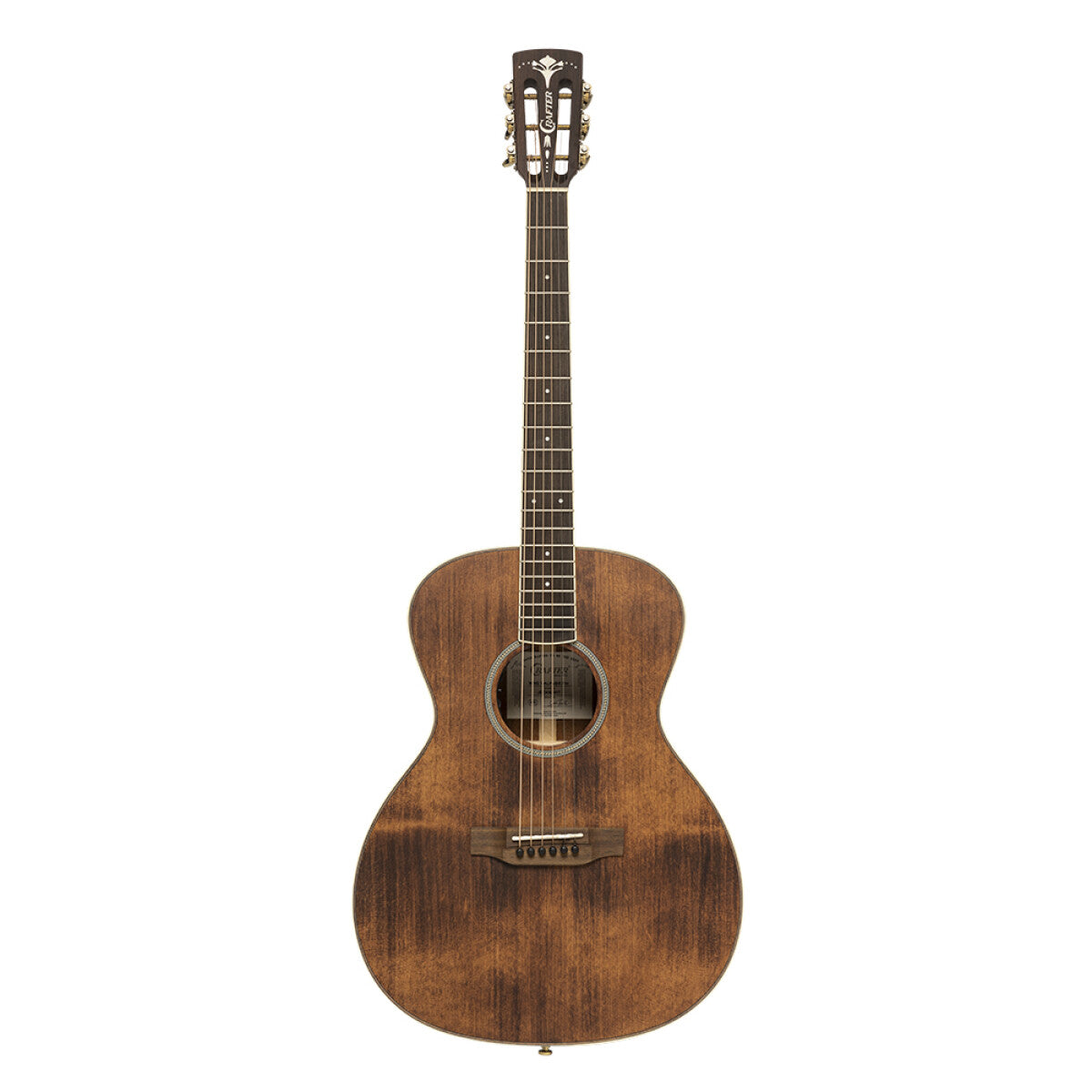 Crafter MIND T-ALPE BR Orchestra Acoustic-Electric Guitar - Brown