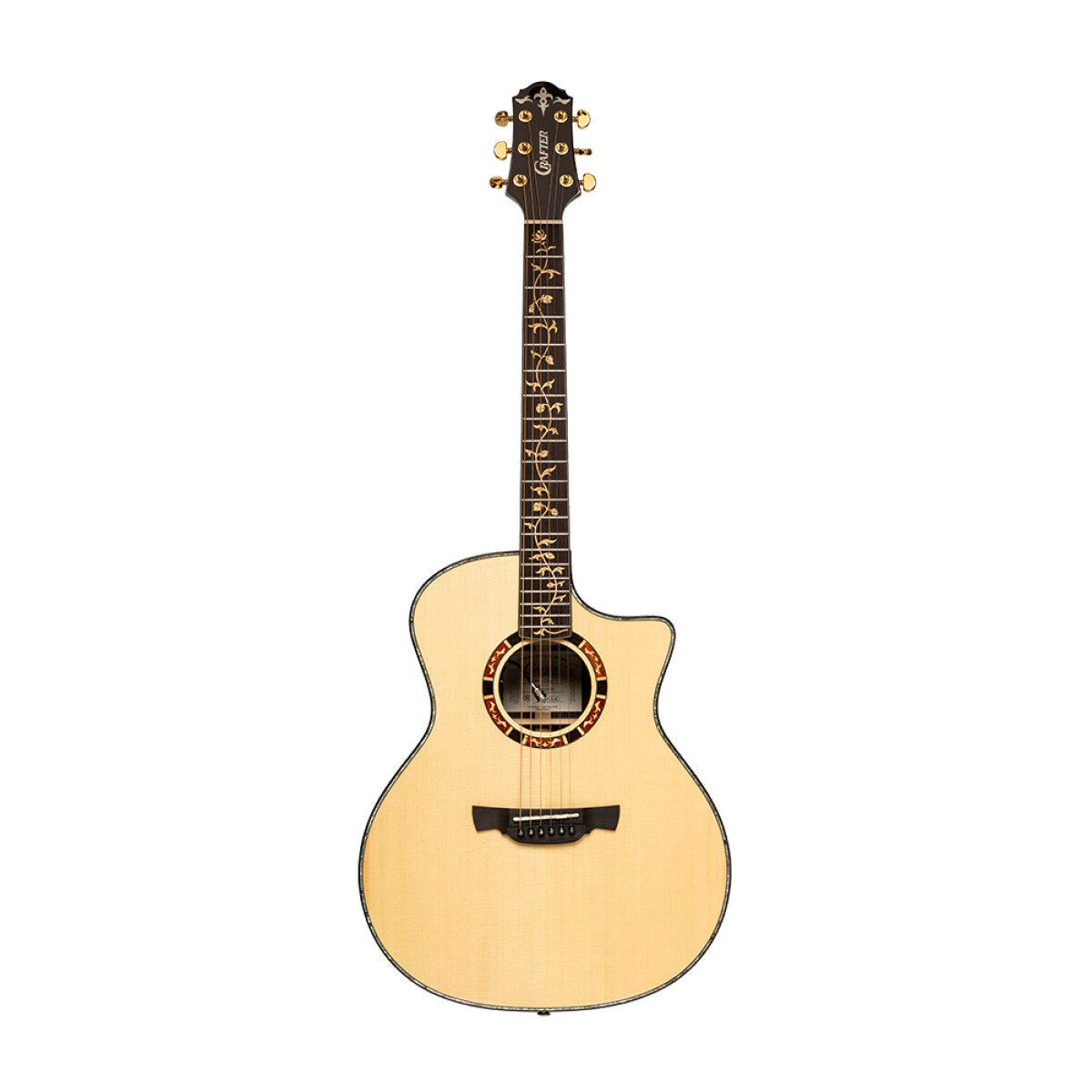 Crafter SRP G27CE Cutaway Grand Auditorium Acoustic-Electric Guitar