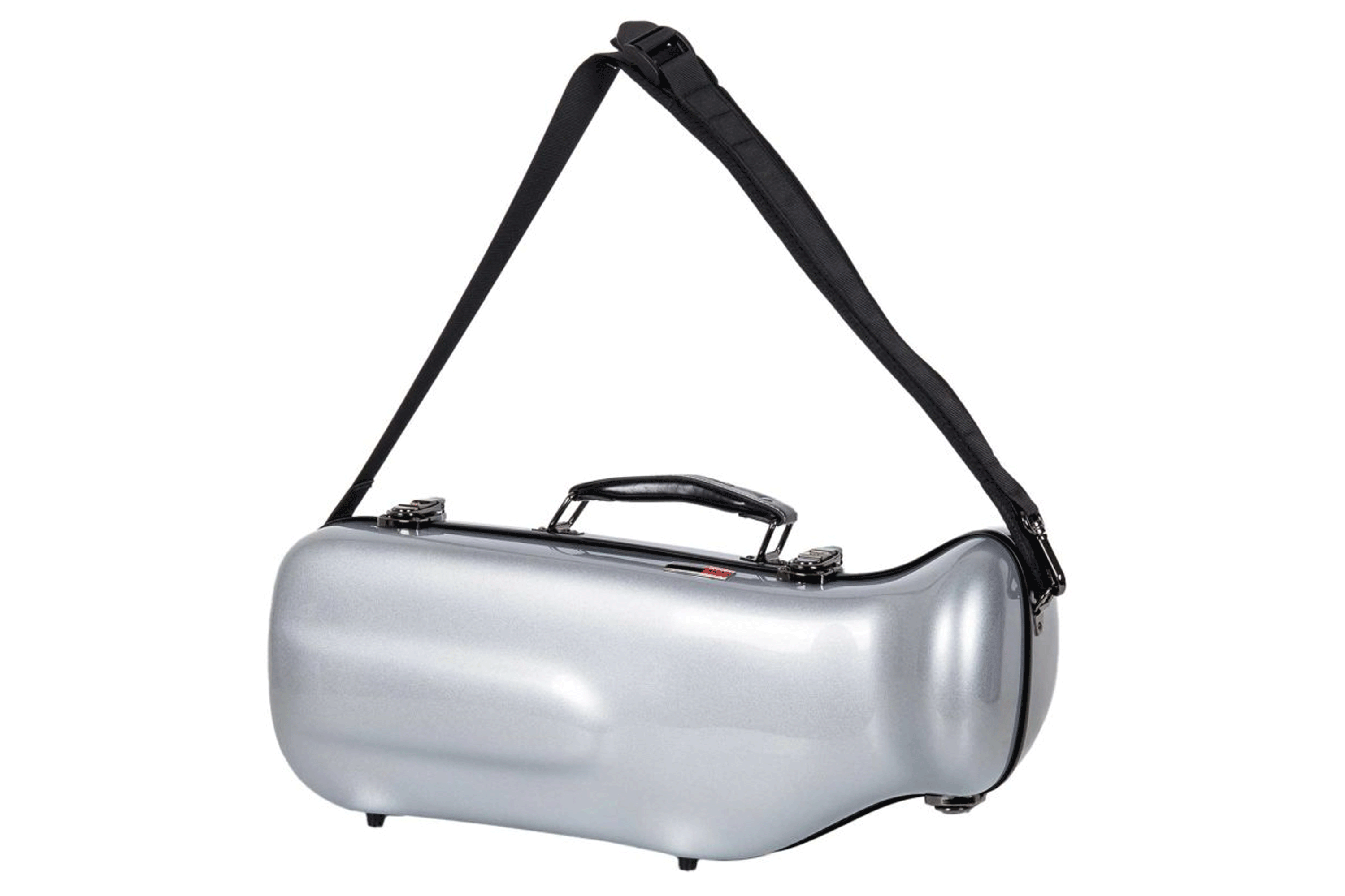 Crossrock Fiberglass Silver Trumpet Case
