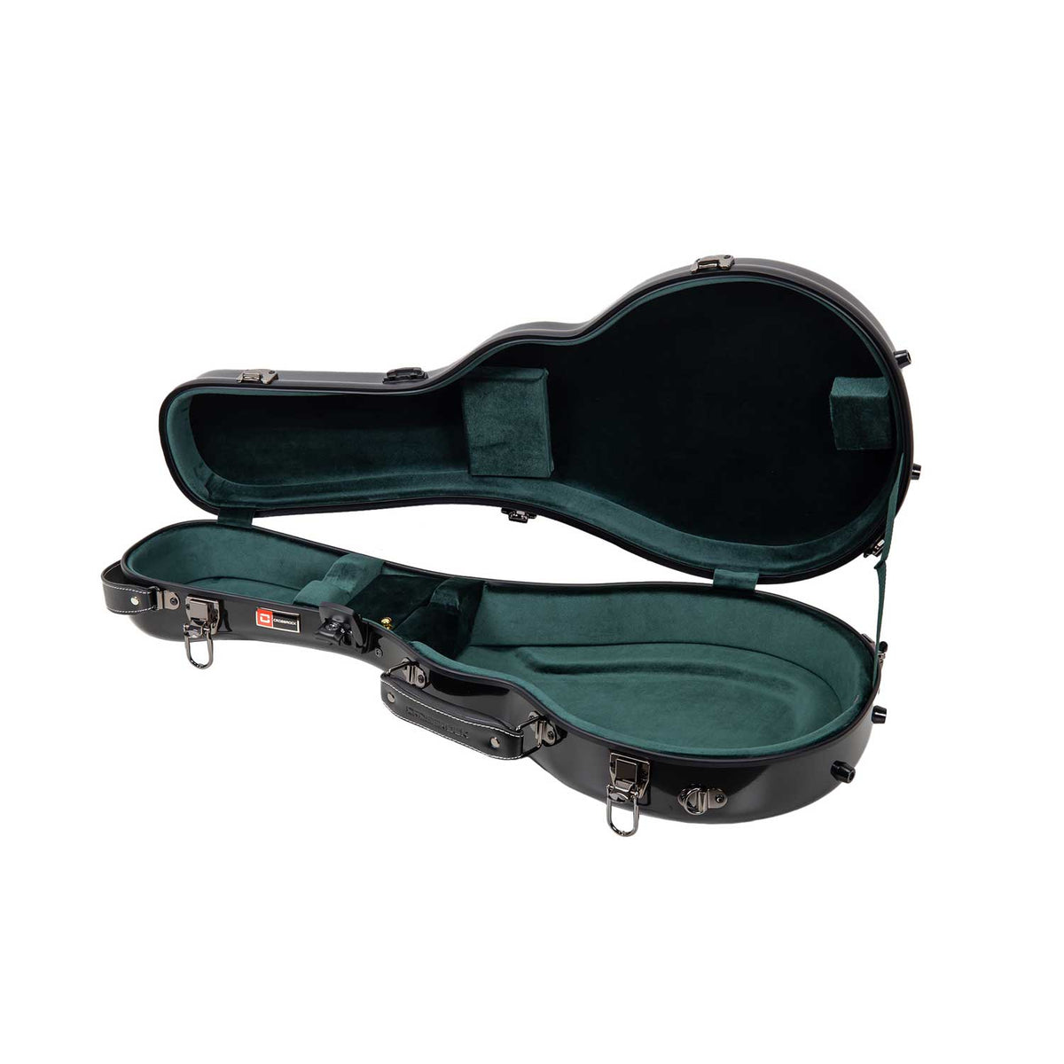Crossrock CRF2020MAF Fiberglass A/F-Style Mandolin Case - Black