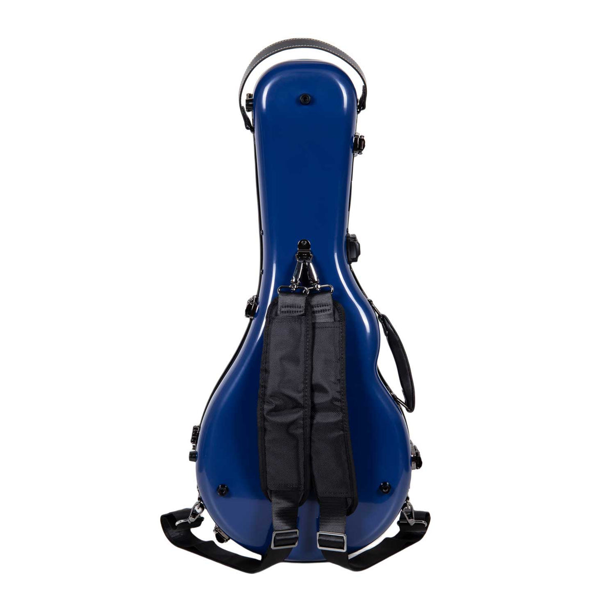 Crossrock CRF2020MAF Fiberglass A/F-Style Mandolin Case - Navy Blue