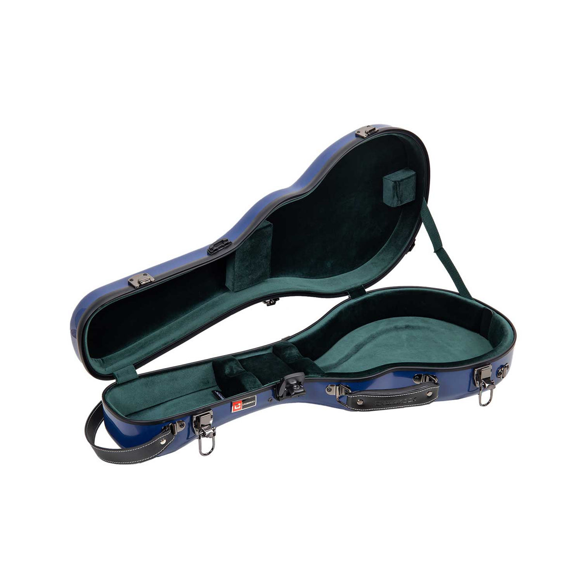 Crossrock CRF2020MAF Fiberglass A/F-Style Mandolin Case - Navy Blue