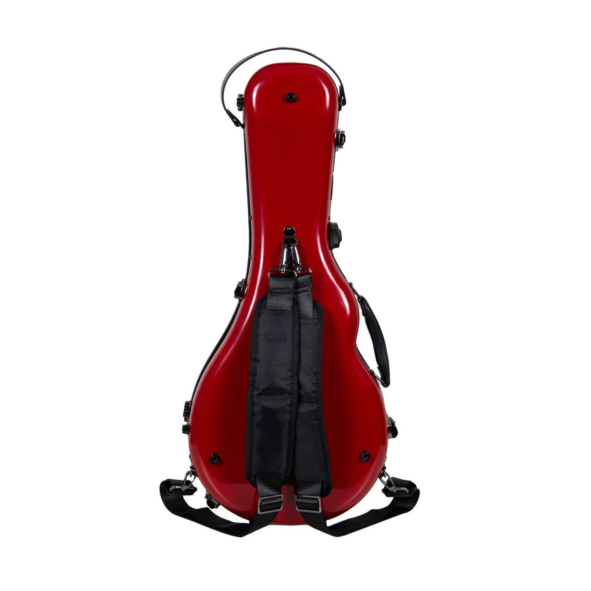 Crossrock CRF2020MAF Fiberglass A/F-Style Mandolin Case - Red