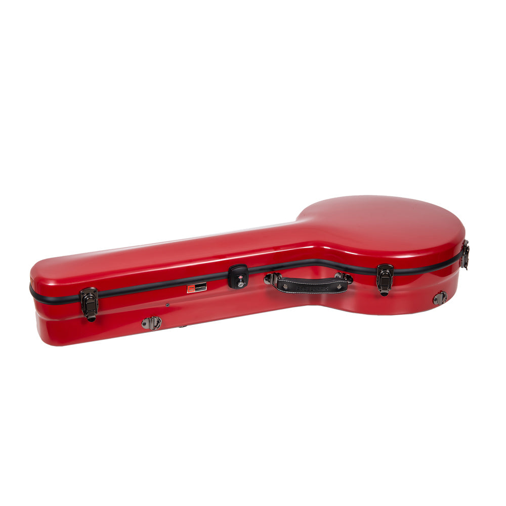 Crossrock Red fiberglass banjo case, interior