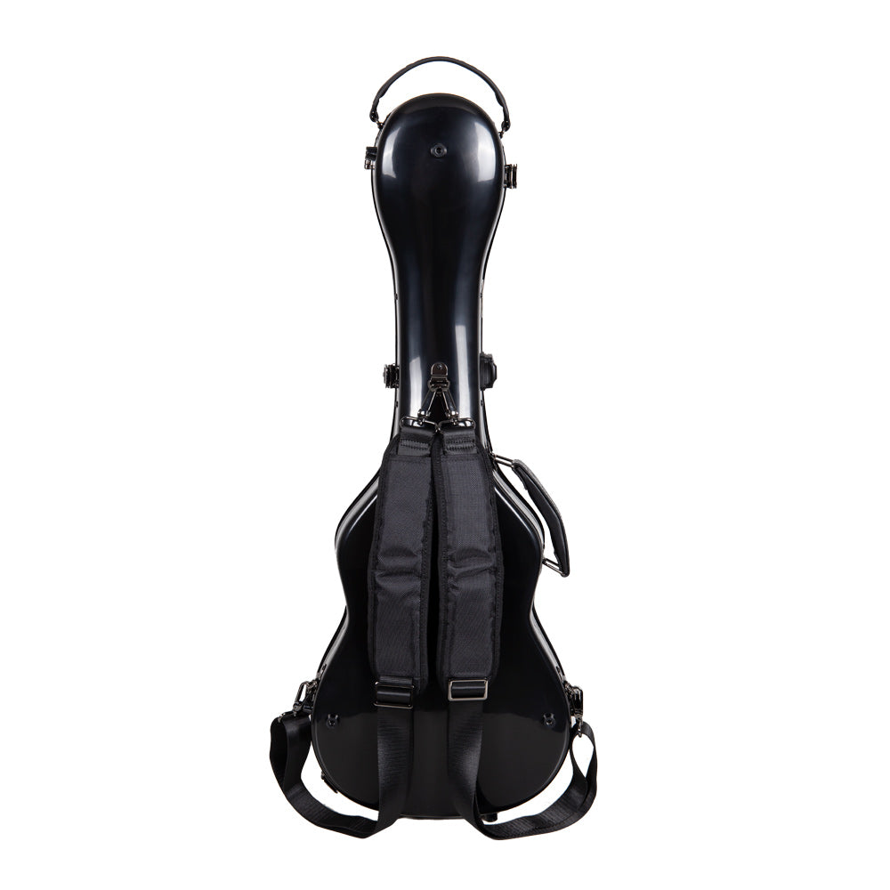 Crossrock CRF2030BU Fiberglass Baritone Ukulele Case - Black