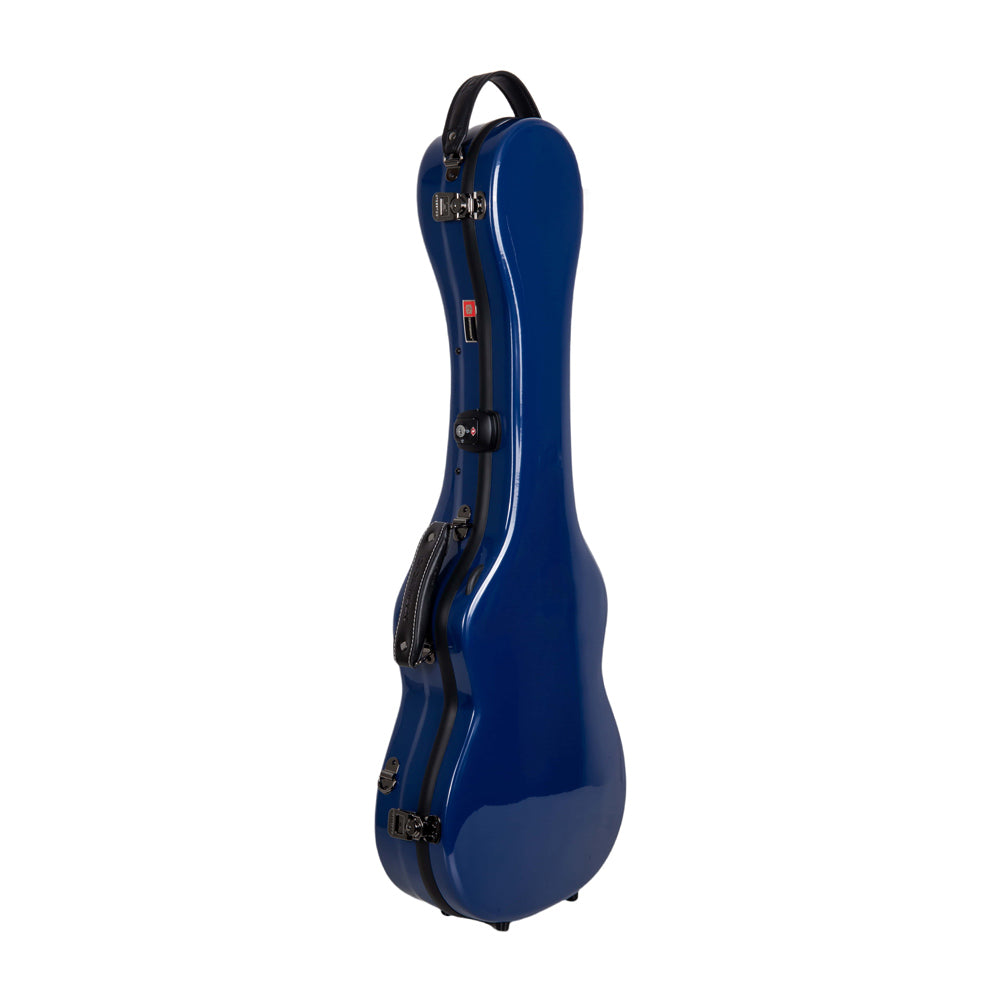 Crossrock CRF2030BU Fiberglass Baritone Ukulele Case - Navy Blue