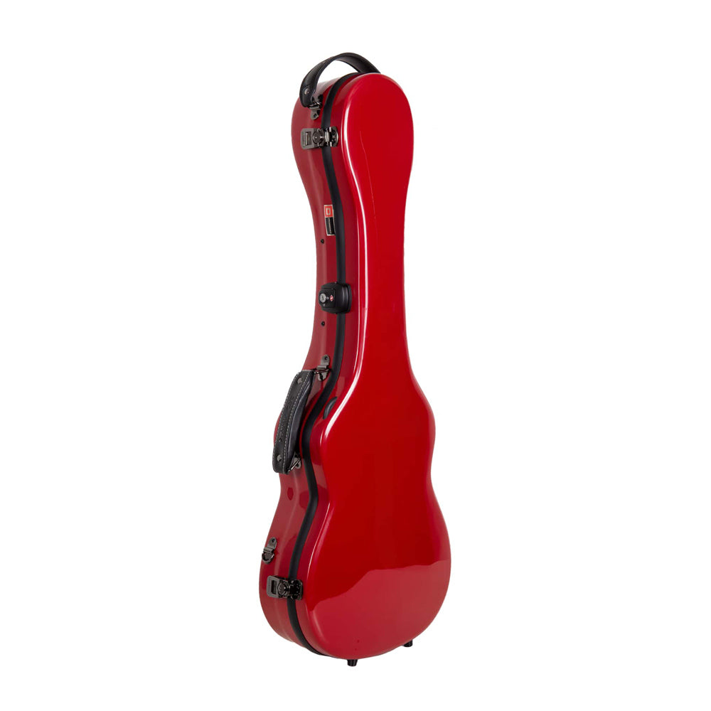 Crossrock CRF2030BU Fiberglass Baritone Ukulele Case - Red