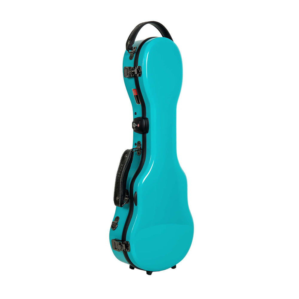 Crossrock CRF2030SU Fiberglass Soprano Ukulele Case - Mint-Blue