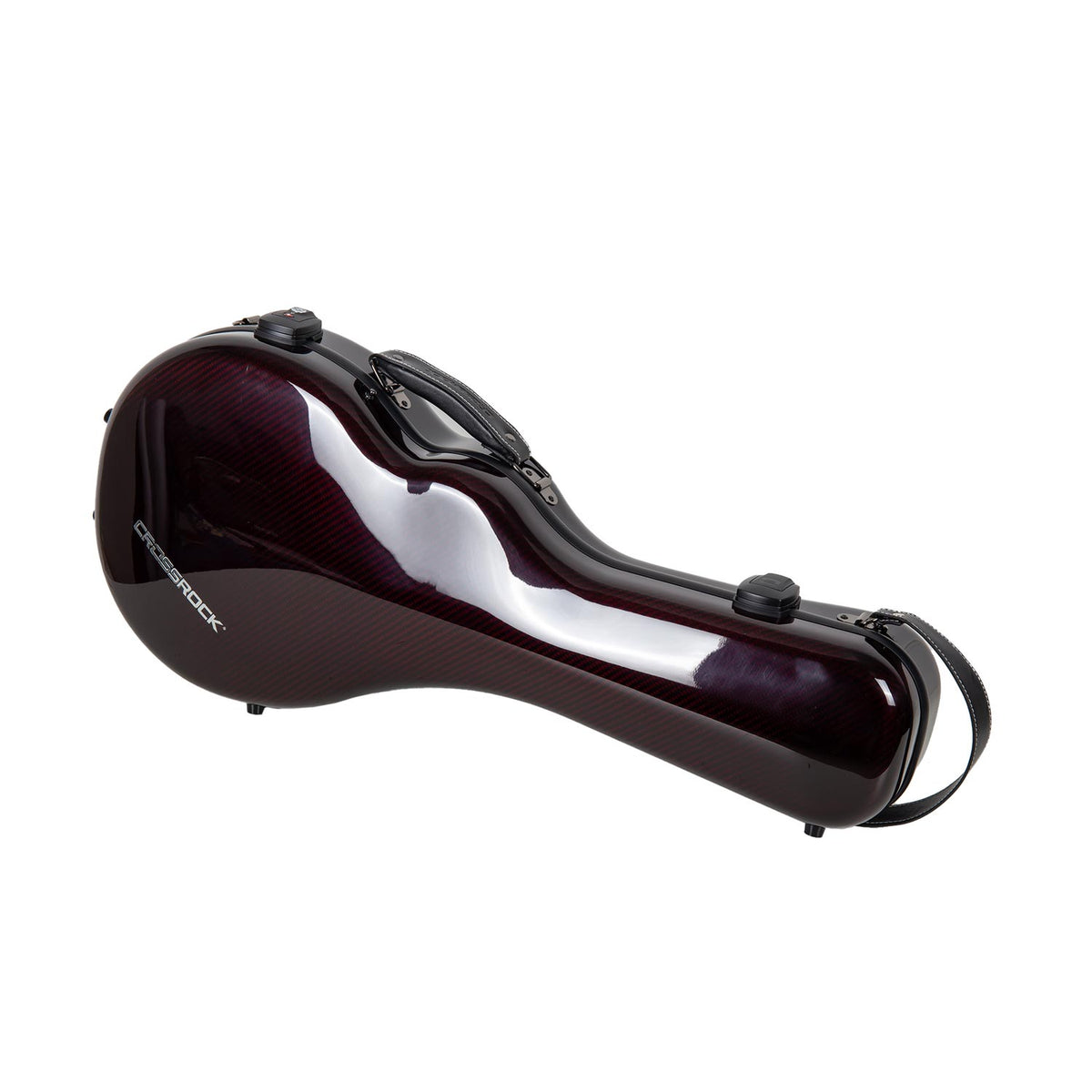 Crossrock CRF6030MF Air Carbon F-Style Mandolin Case - Red