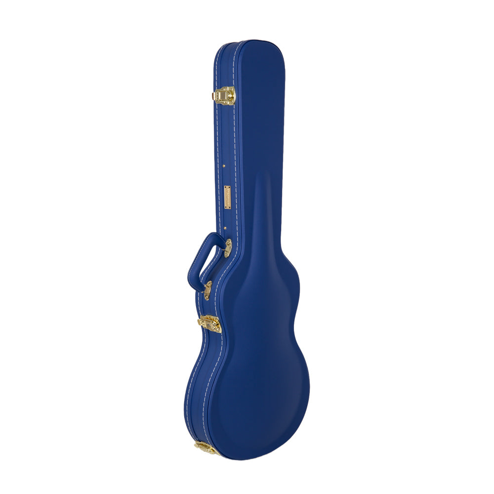 Crossrock CRW520PRSE PRS SE Solid Body Electric Guitar Case in Vibrant-Blue