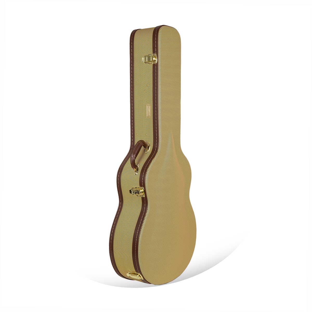 Crossrock CRW620JA16 Hollowbody Archtop Guitar Case - Tweed