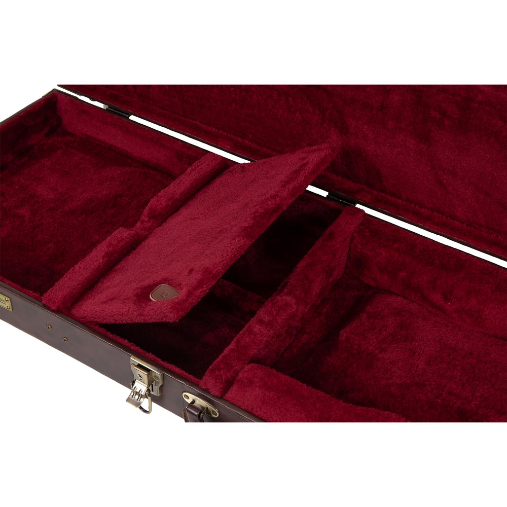 Crossrock CRW620PRSE-R PRS SE Guitar Case - Brown