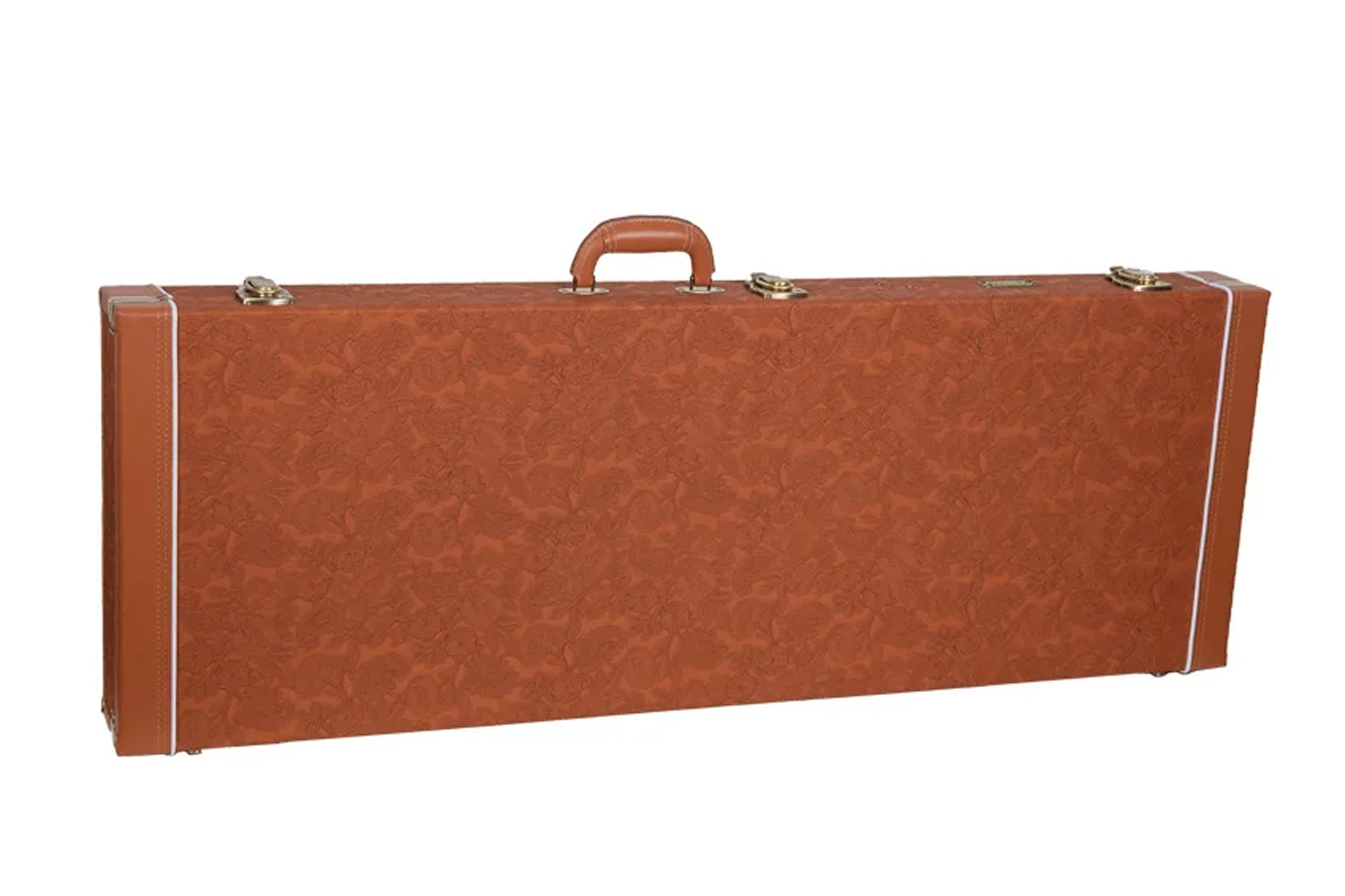 Crossrock CRW630JM Wooden Jazzmaster Style Electric Guitar Case - Red-Wood