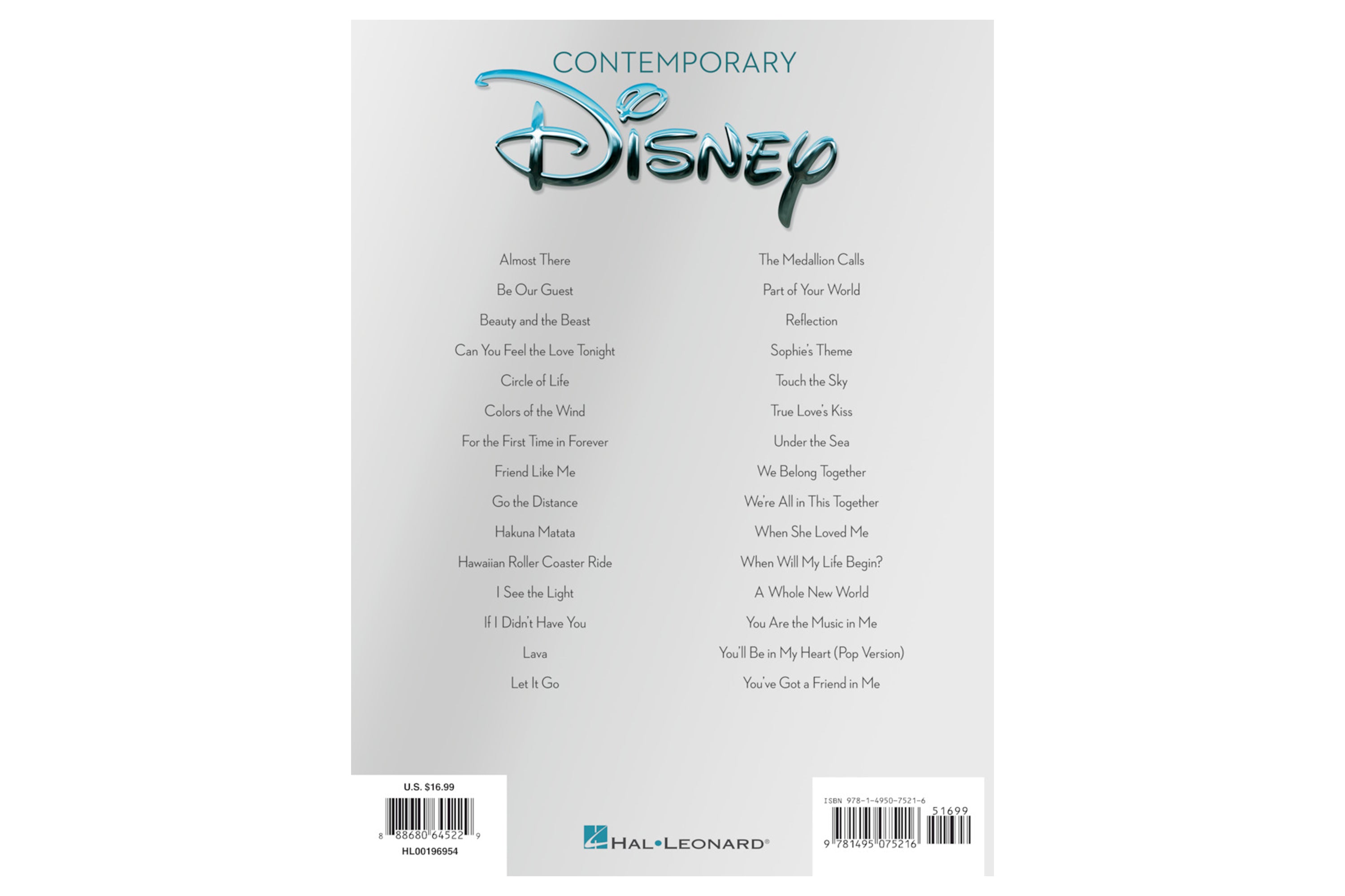 Contemporary Disney Guitar Book - Terry Carter Music Store