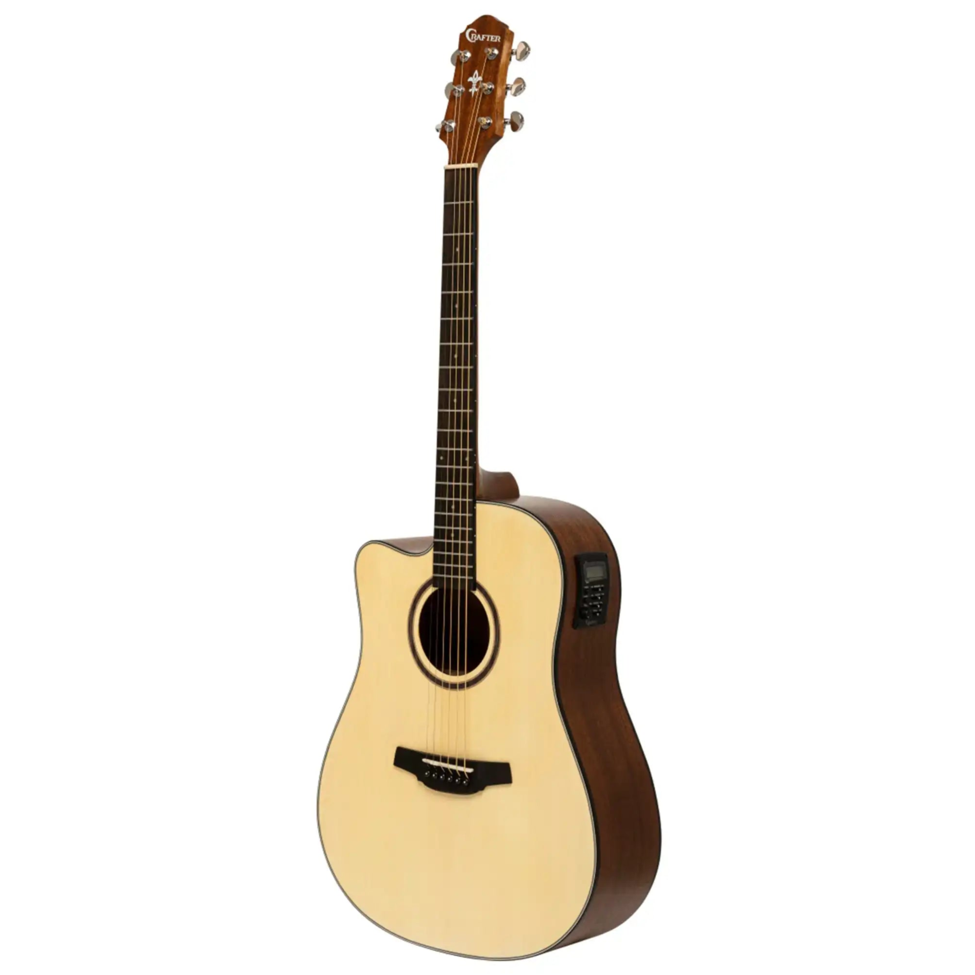 Crafter-HD100-CE-N-LH-Acoustic-Electric-Guitar2 | Terry Carter Music Store